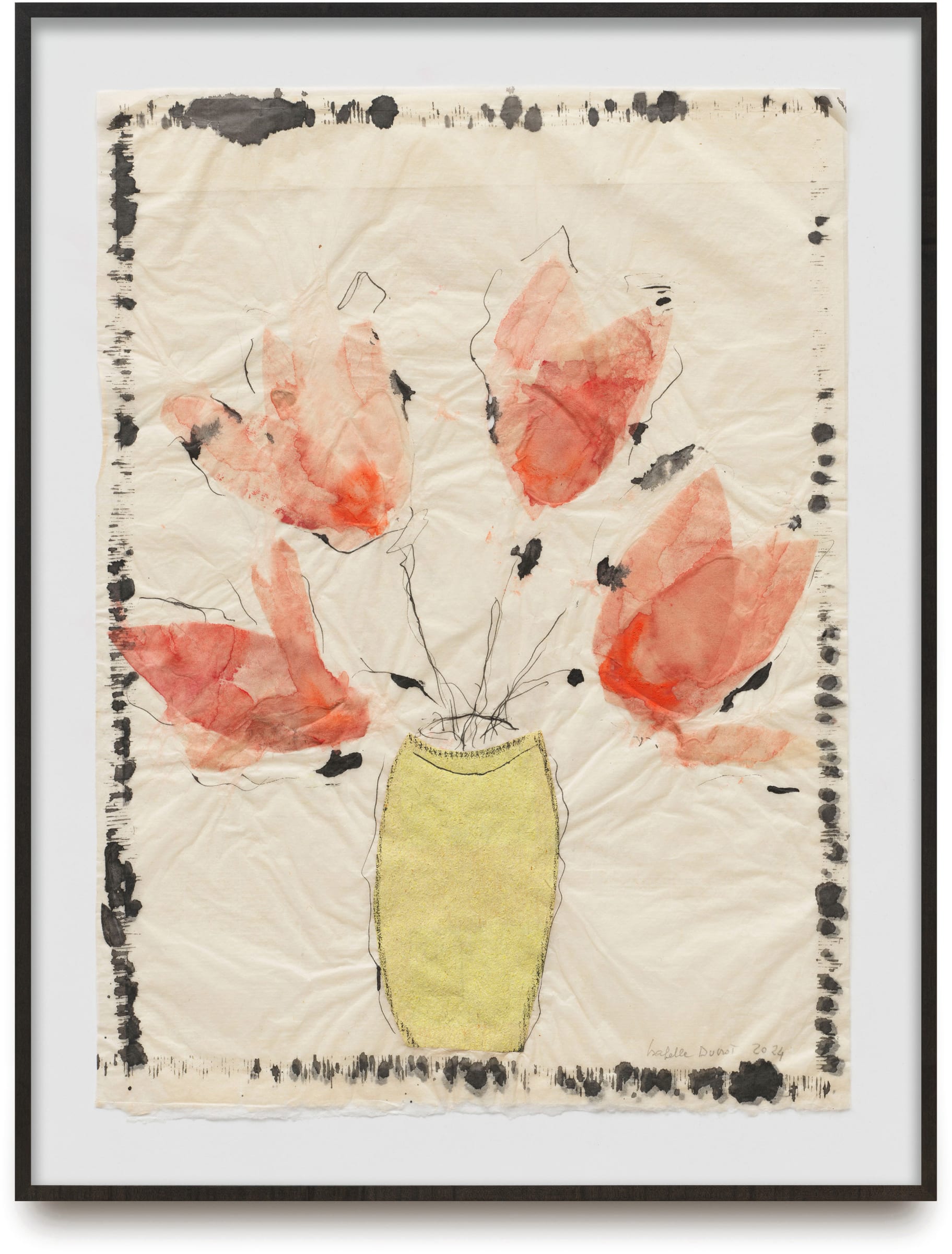Isabella Ducrot, Trembling Red Flowers II, 2024