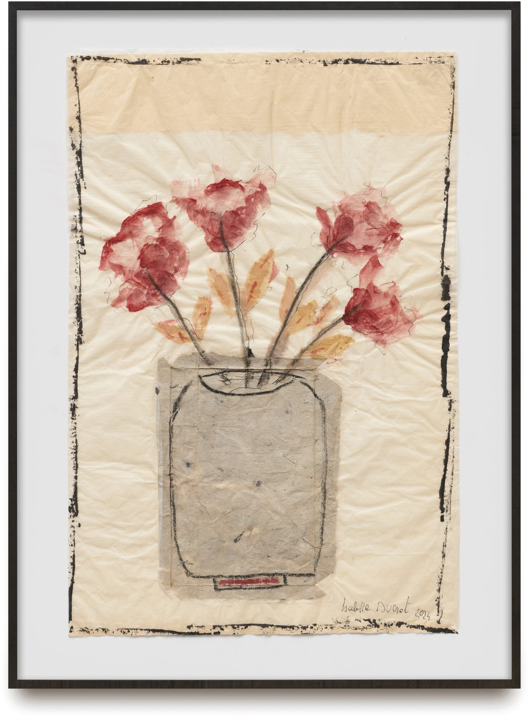 Isabella Ducrot, Trembling Red Flowers III, 2024