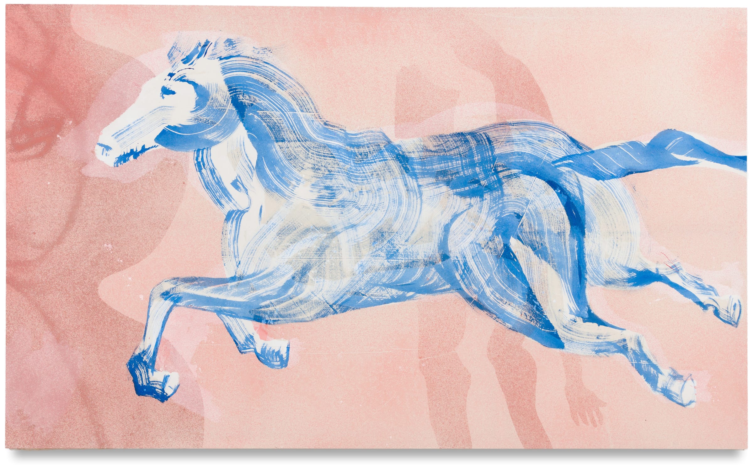 Matthew Lutz-Kinoy, Horse illusion unhinged, 2016