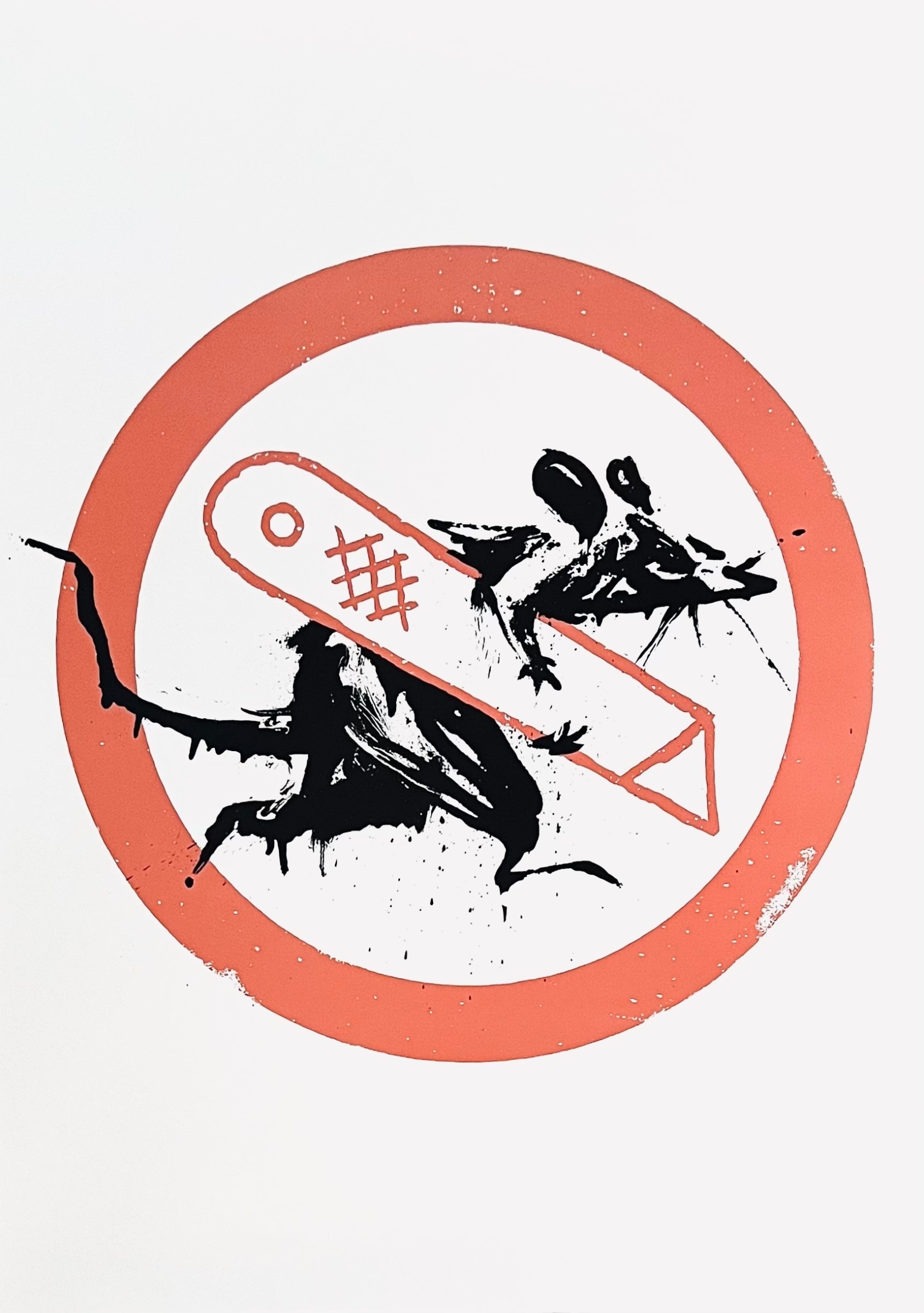 Banksy, Cut & Run Poster, 2023 | Chong Gallery
