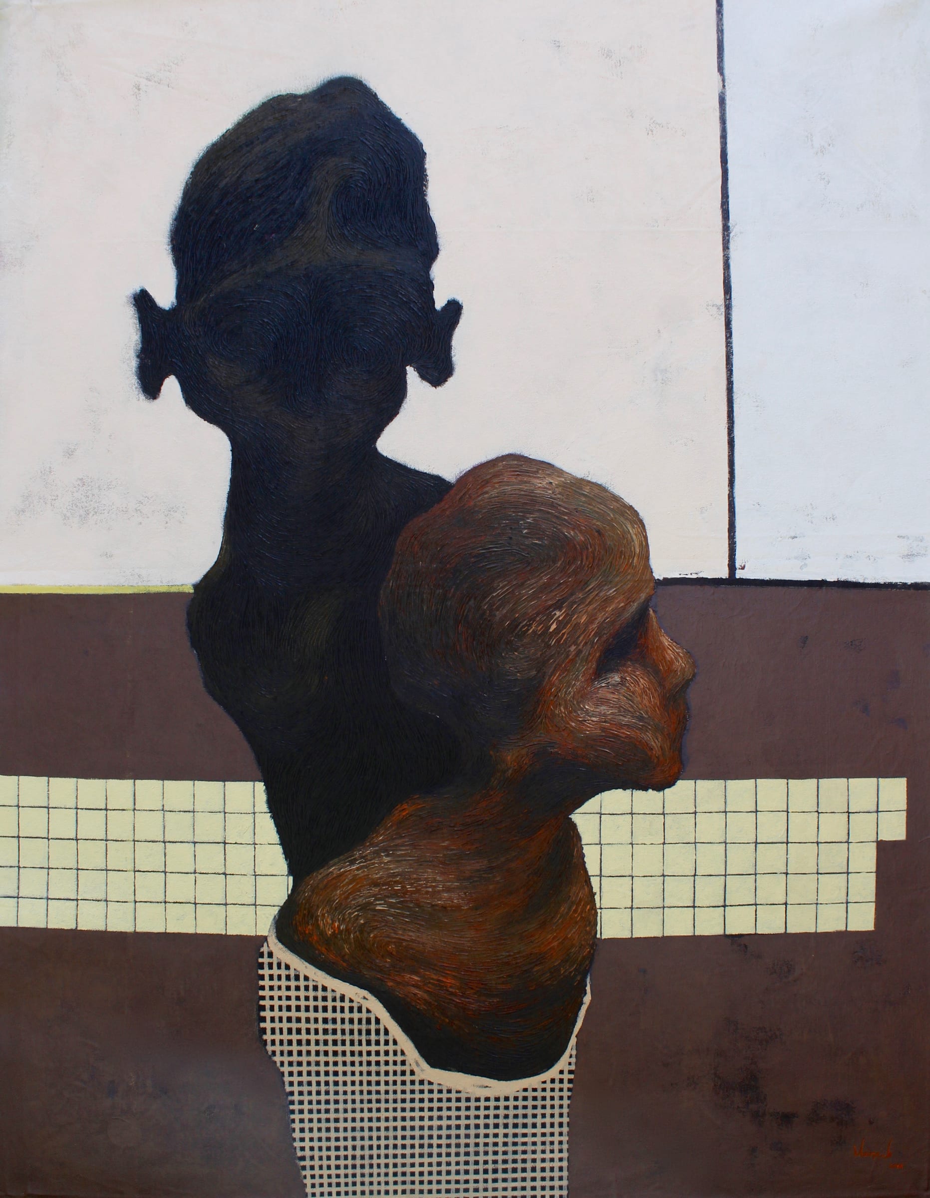 Boniface Maina, Containment Of Fear II, 2020 Circle Art Gallery