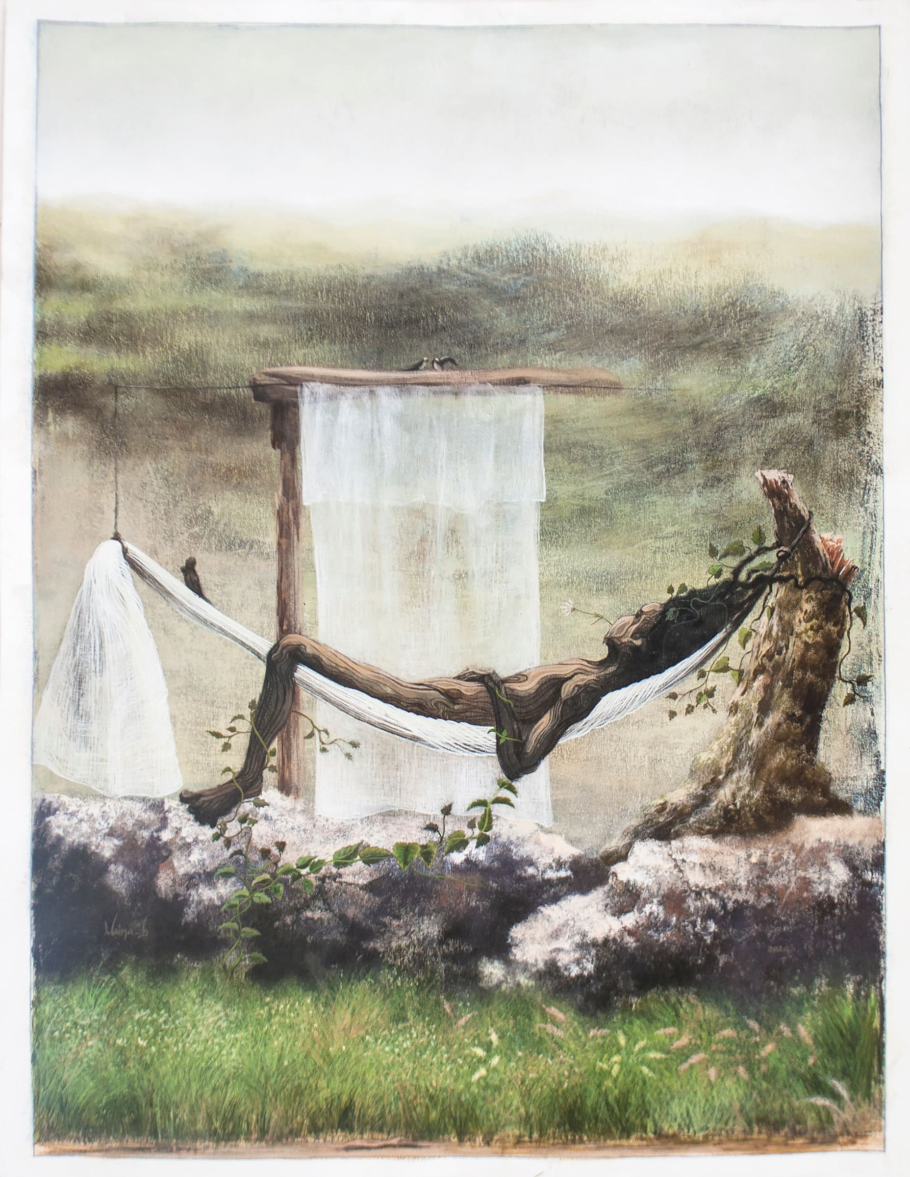 Boniface Maina, Mid morning, 2020 Circle Art Gallery