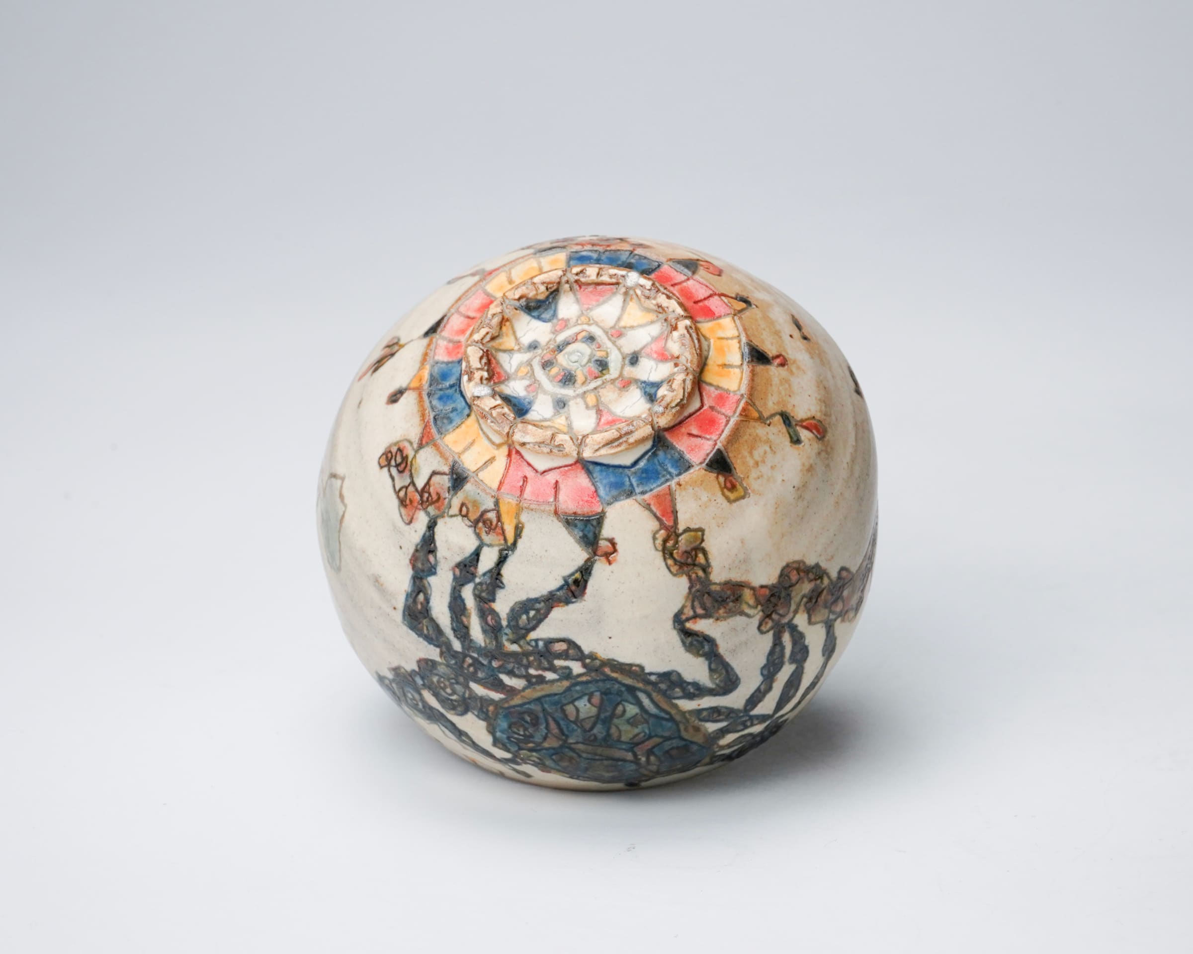 KOMAGO Tetsutarou 小孫哲太郎, No.13 Polychrome Guinomi with