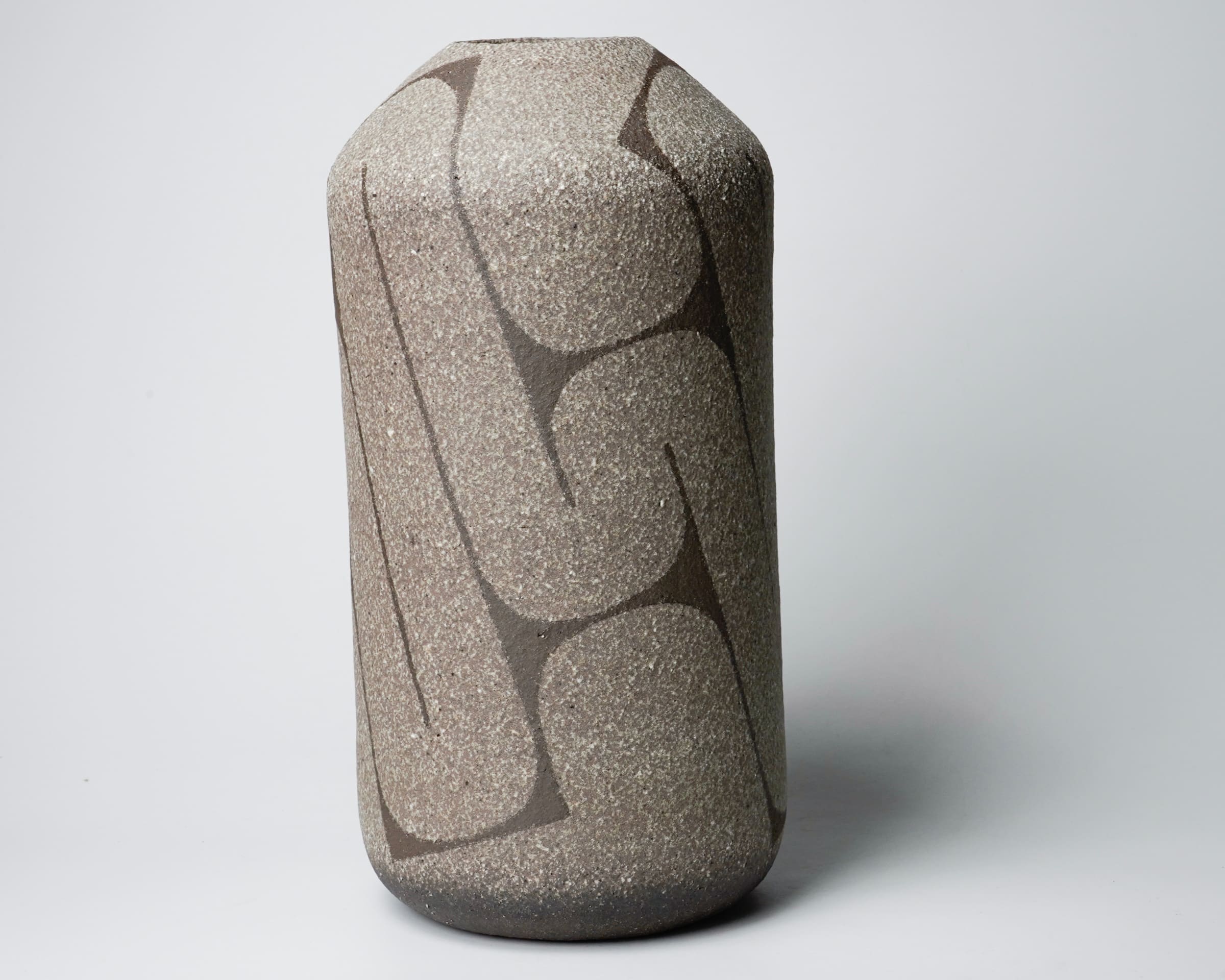 Ito Shin 伊藤信, Ash Glazed Jar 灰文壺 | Dai Ichi Arts | Japanese 