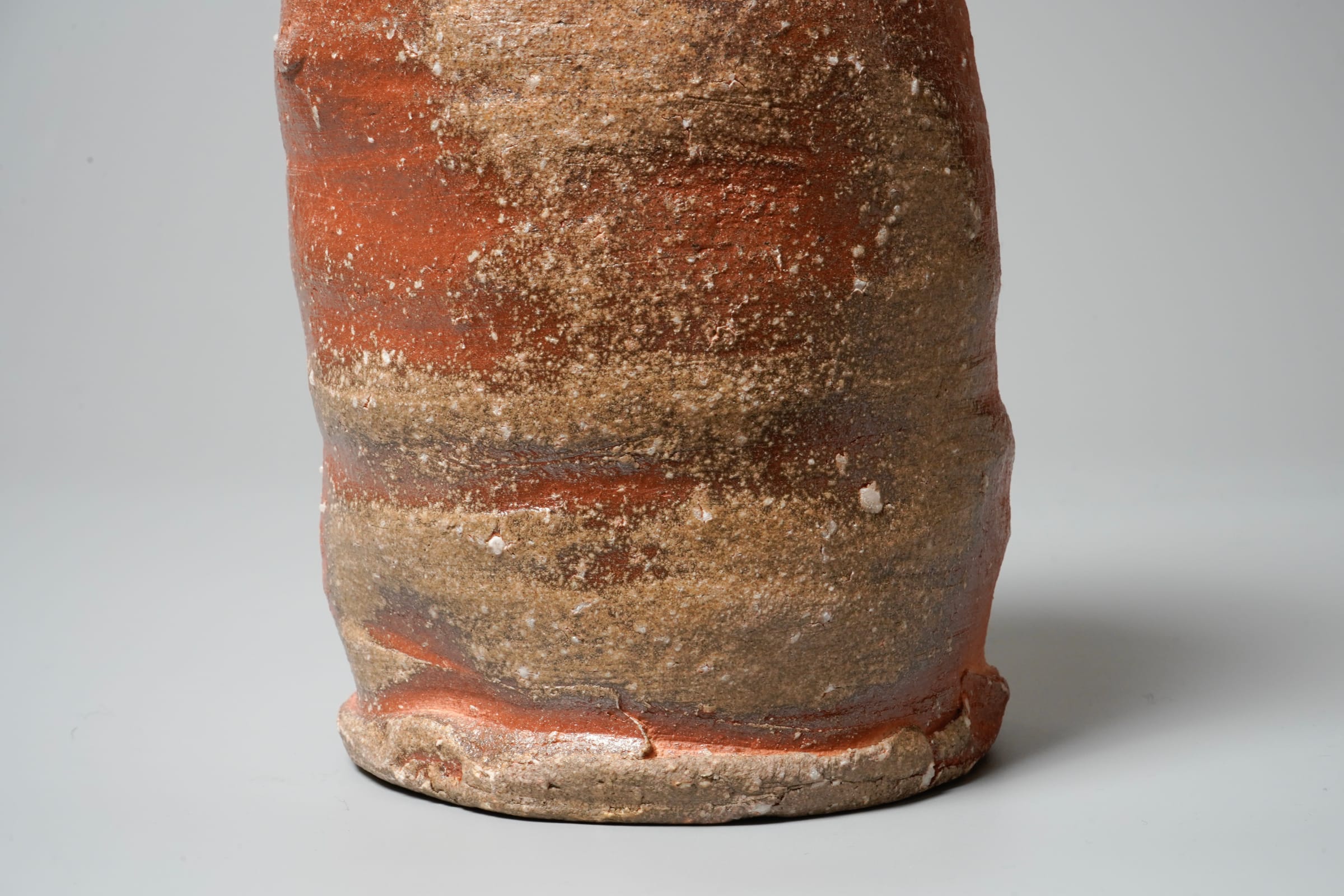 Ueda Naokata VI 6代上田直方（光春）, Shigaraki flower vase 信楽花