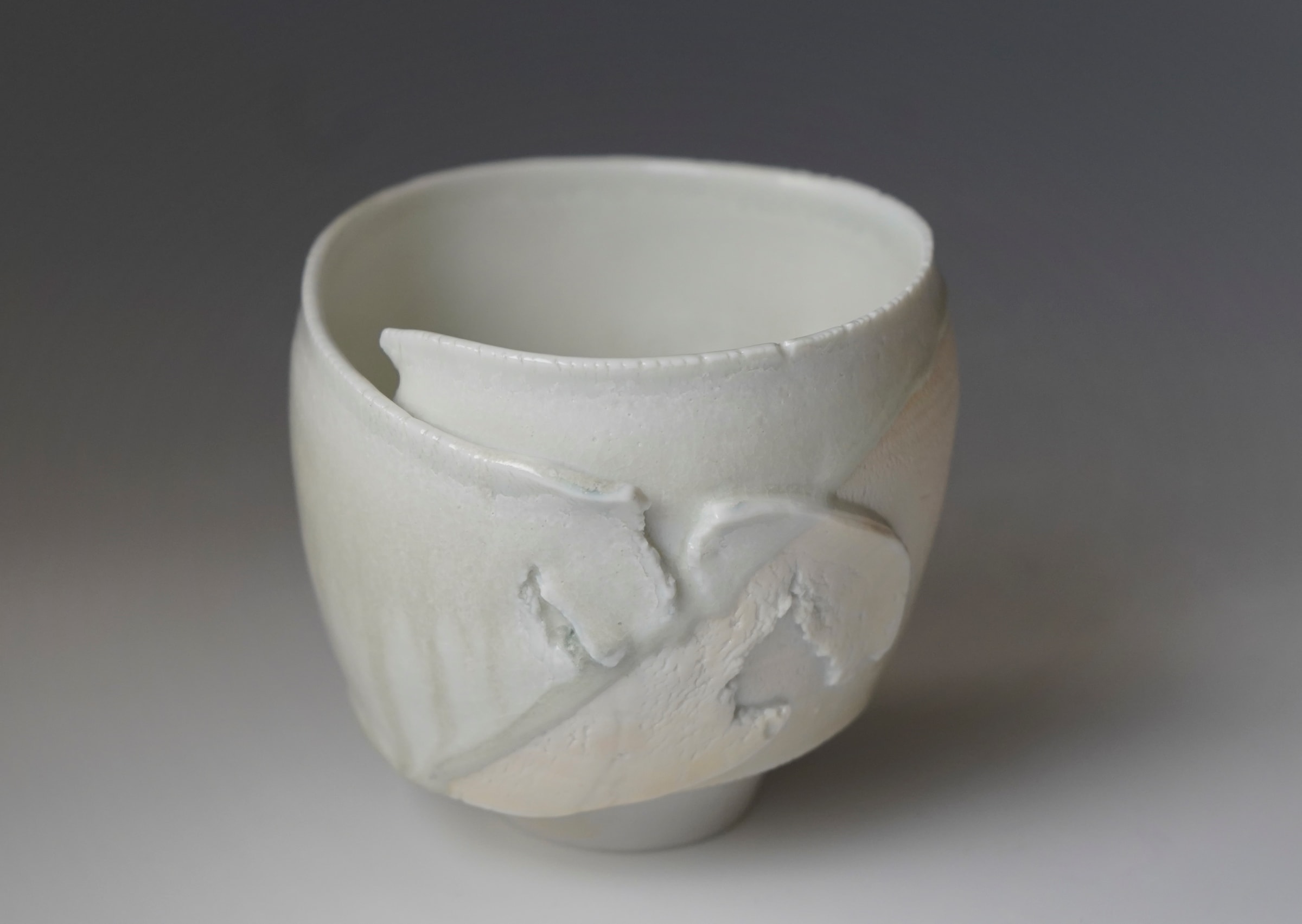 Kato Mami 加藤真美, No.3 Frost Glazed Teabowl フロスト釉茶碗