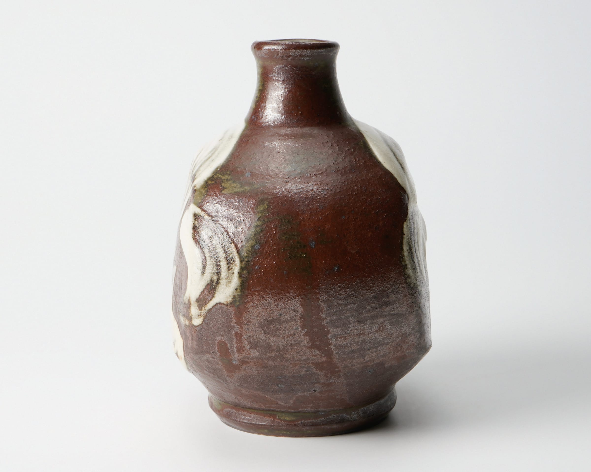 【松崎　健　呉須釉　白金彩角皿】 共箱　骨董　アンティーク　インテリア 松崎 健 呉須釉 白金彩角皿】 共箱 骨董 アンティーク インテリア 松崎