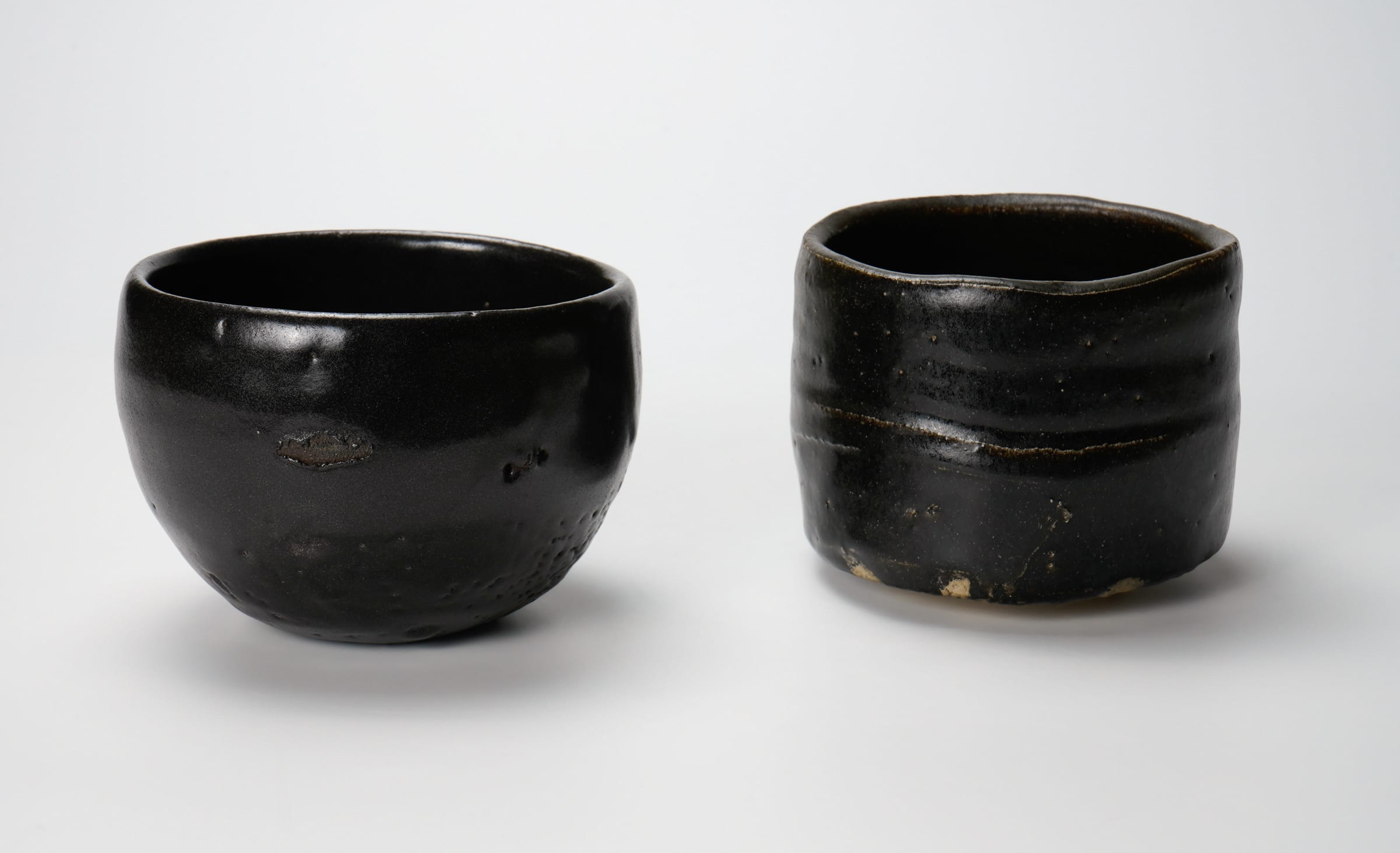 KISHIMOTO Kennin 岸本謙仁, Seto black tea bowl 瀬戸黒茶碗