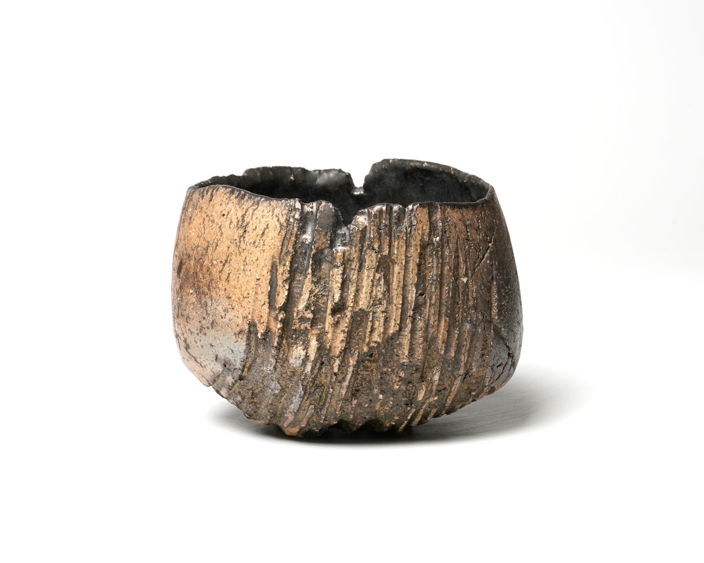 作家物 陶芸家 泉田之也 人気作家 積層碗 盌 茶碗 抹茶碗 ボウル 現代アート｜ホビー・楽器・アート