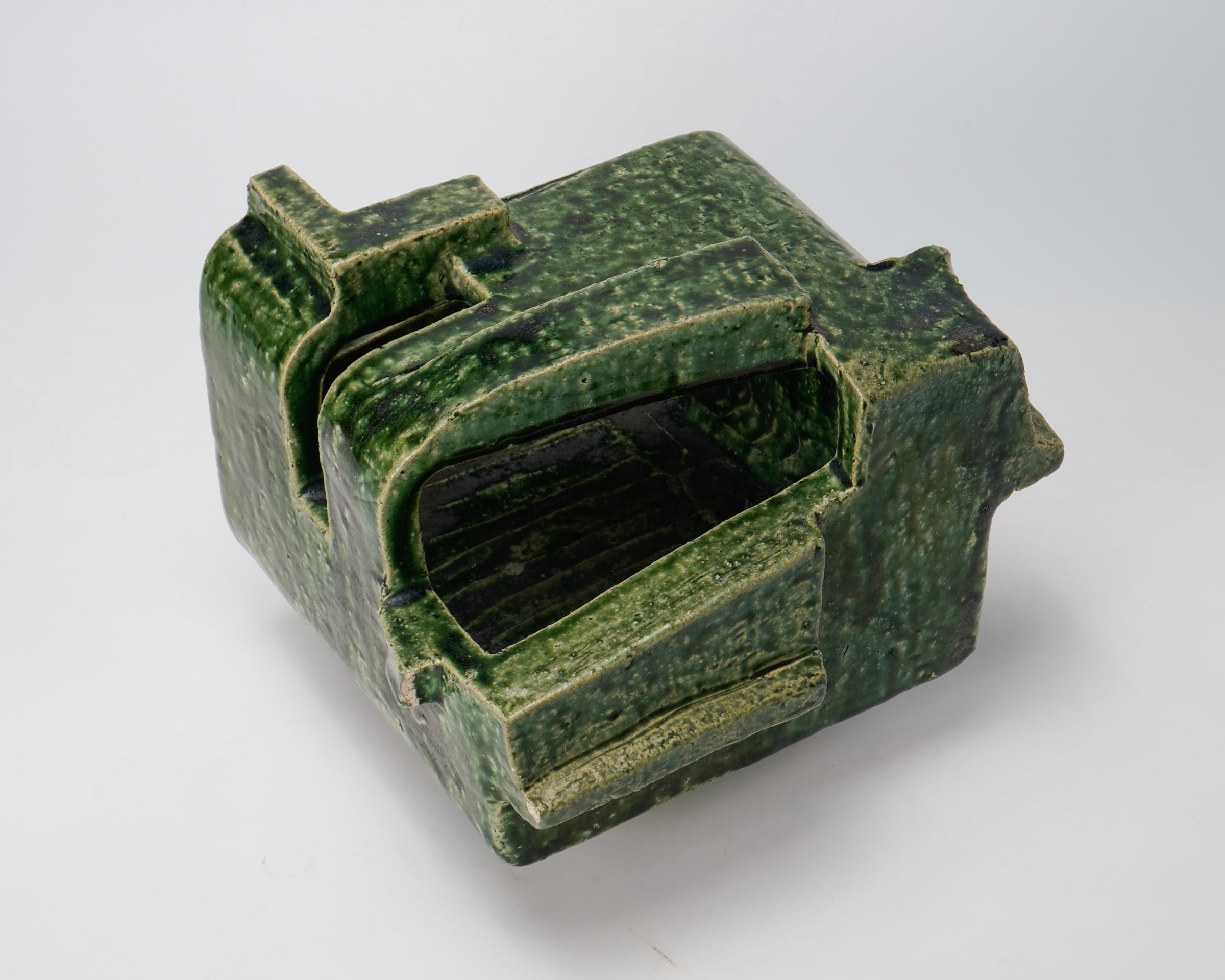 DTM素材廃盤希少Flash Green Treasure In Japan 3 Kumakura Junkichi 熊倉順吉, Green Flower Vessel 緑の花器