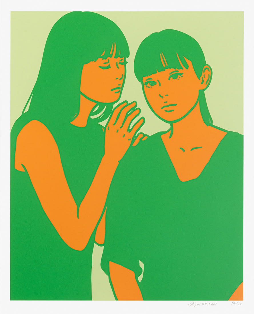 話題の行列 KYNE, Untitled:K, Contemporary Blond | 2021 版画