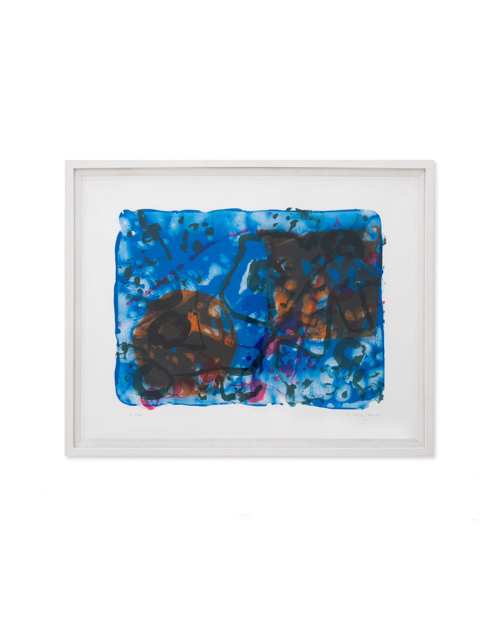 Patrick Heron Curwen 40th Anniversary Print 8 Holland Street