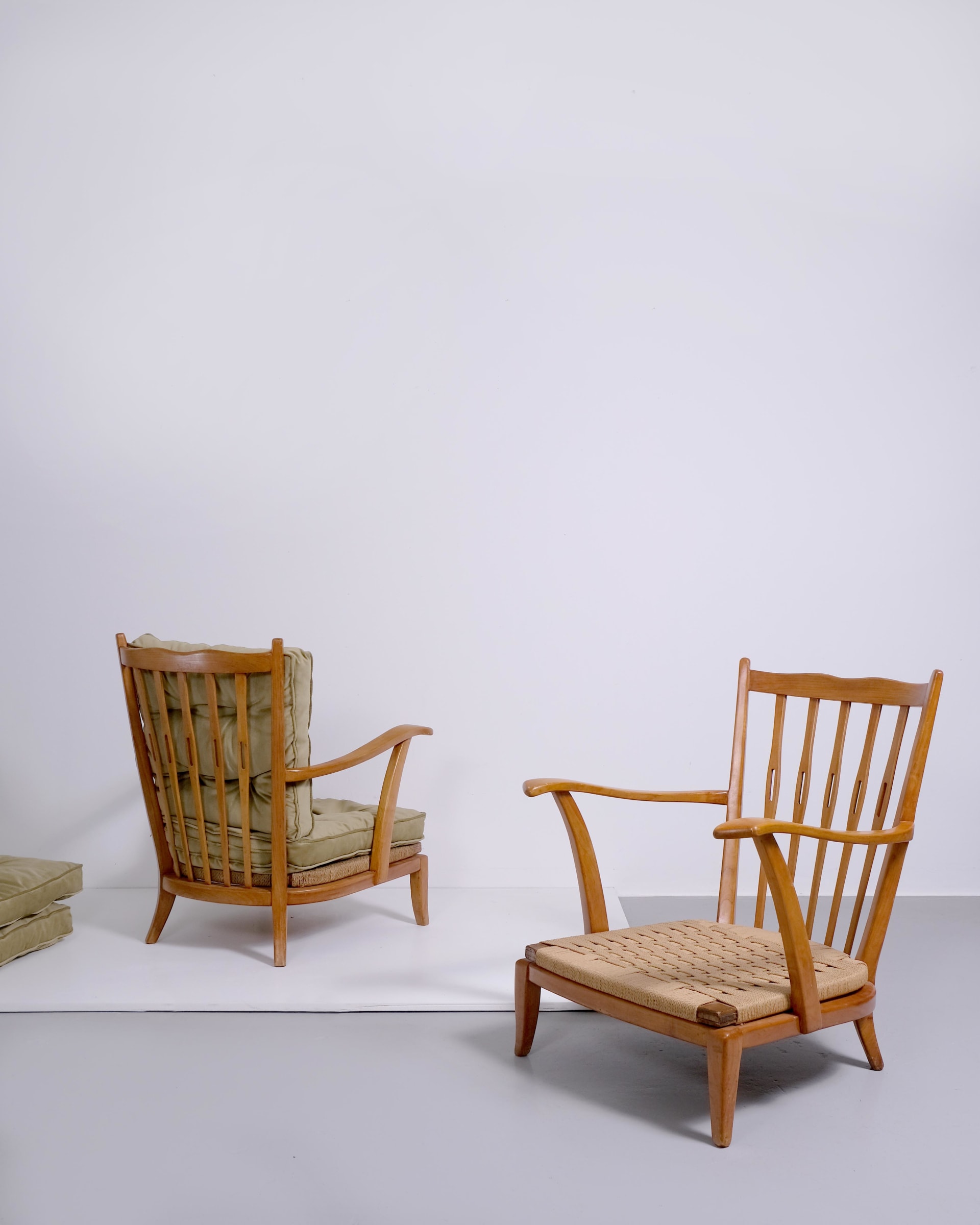 Paolo Buffa Pair of armchairs 8 Holland Street