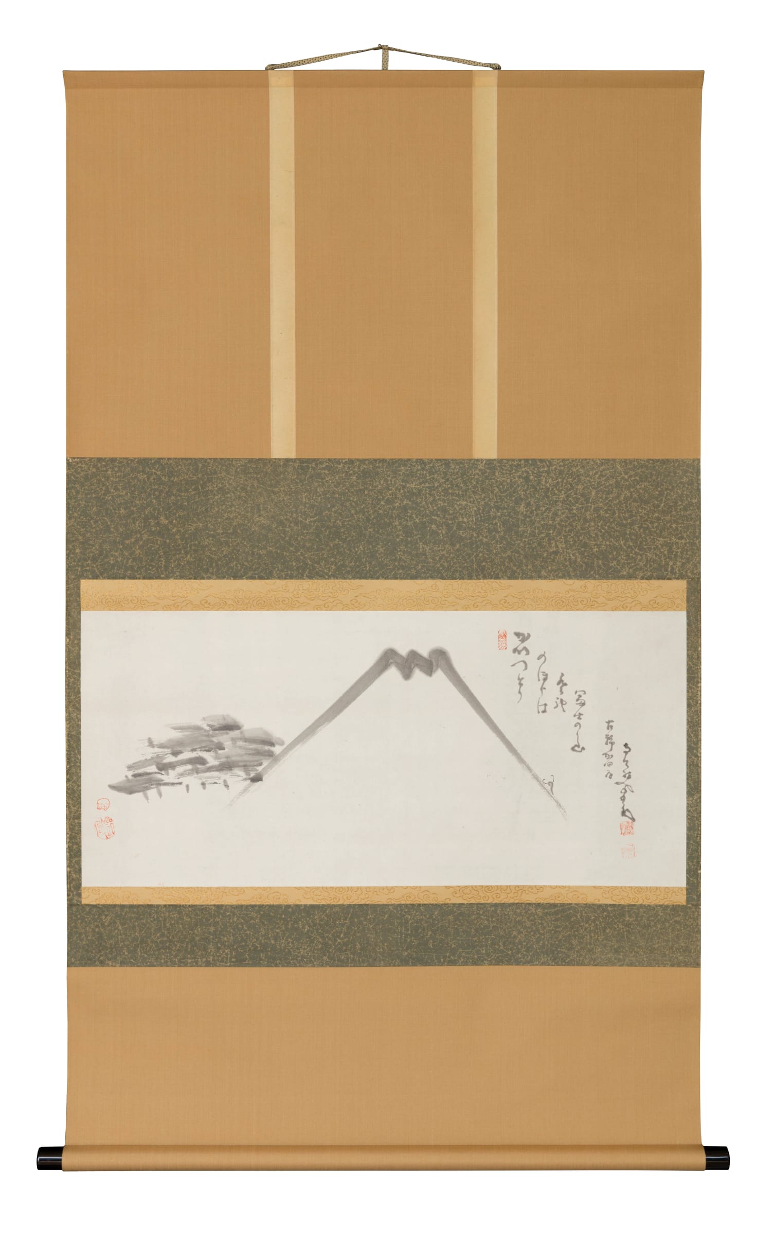 Nakahara NantenbÅ Mt Fuji And Snail Ca 1912 Thomsen Gallery