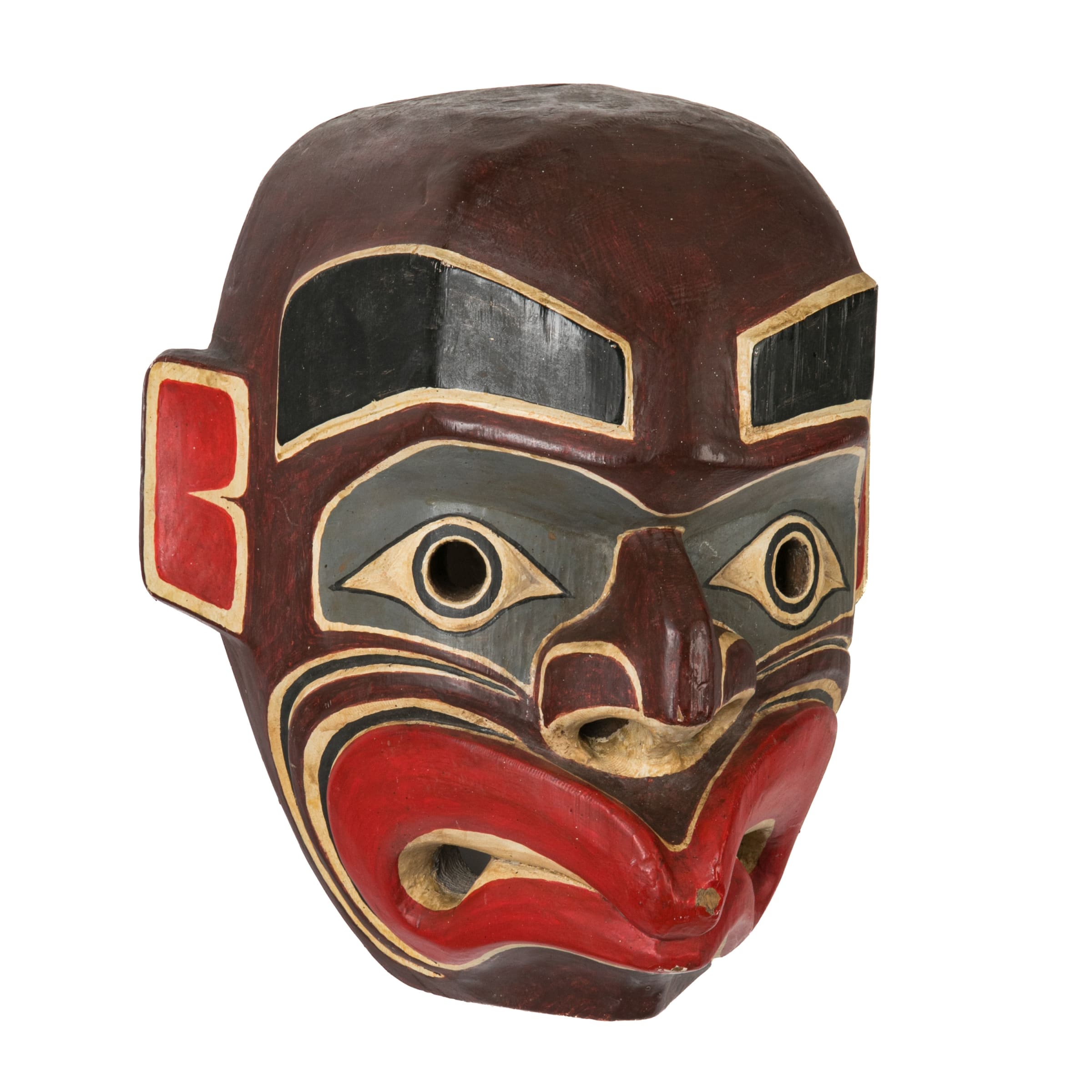 Kwakiutl Mask Oscar Ozzie Matilpi 木製 マスク