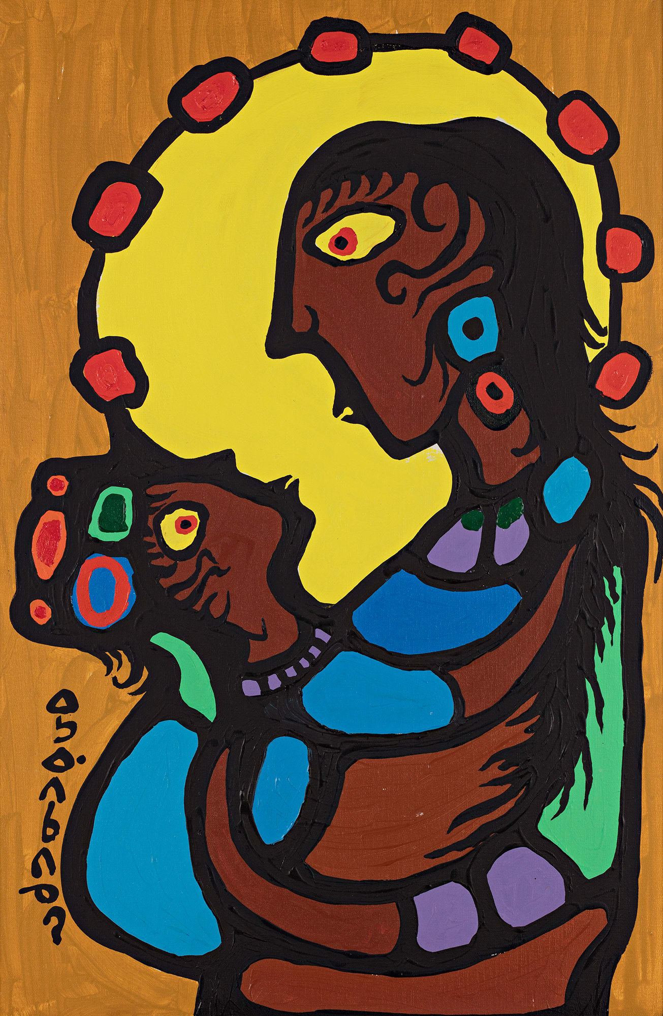 【アート】Enook Manomie&Jackson Beardy&Norval Sanctuary Limited Edition Print by K'omoks artist Andy