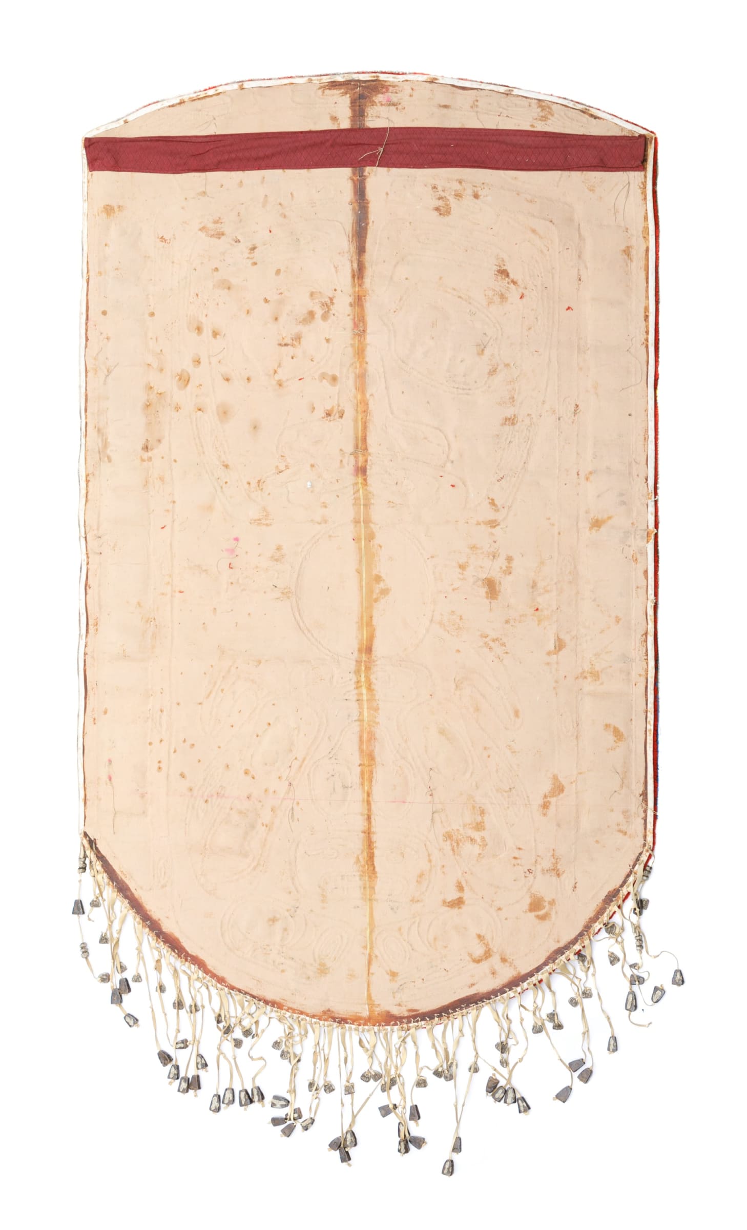 UNKNOWN FOLK ARTIST, Mixed Media Tufted Rug with Northwest Coast Designs,  c. 1960s | First Arts