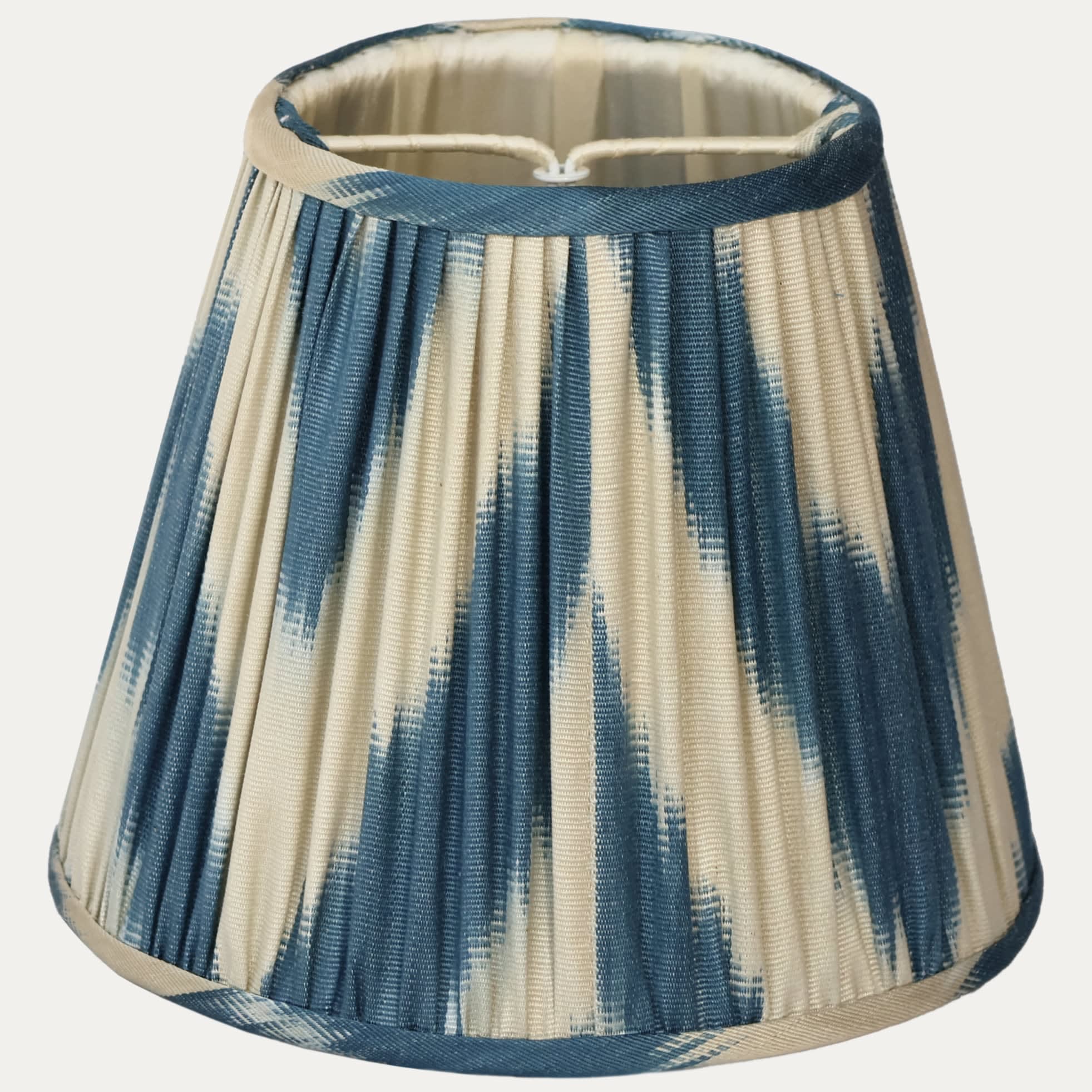 Blue ikat lampshade discount