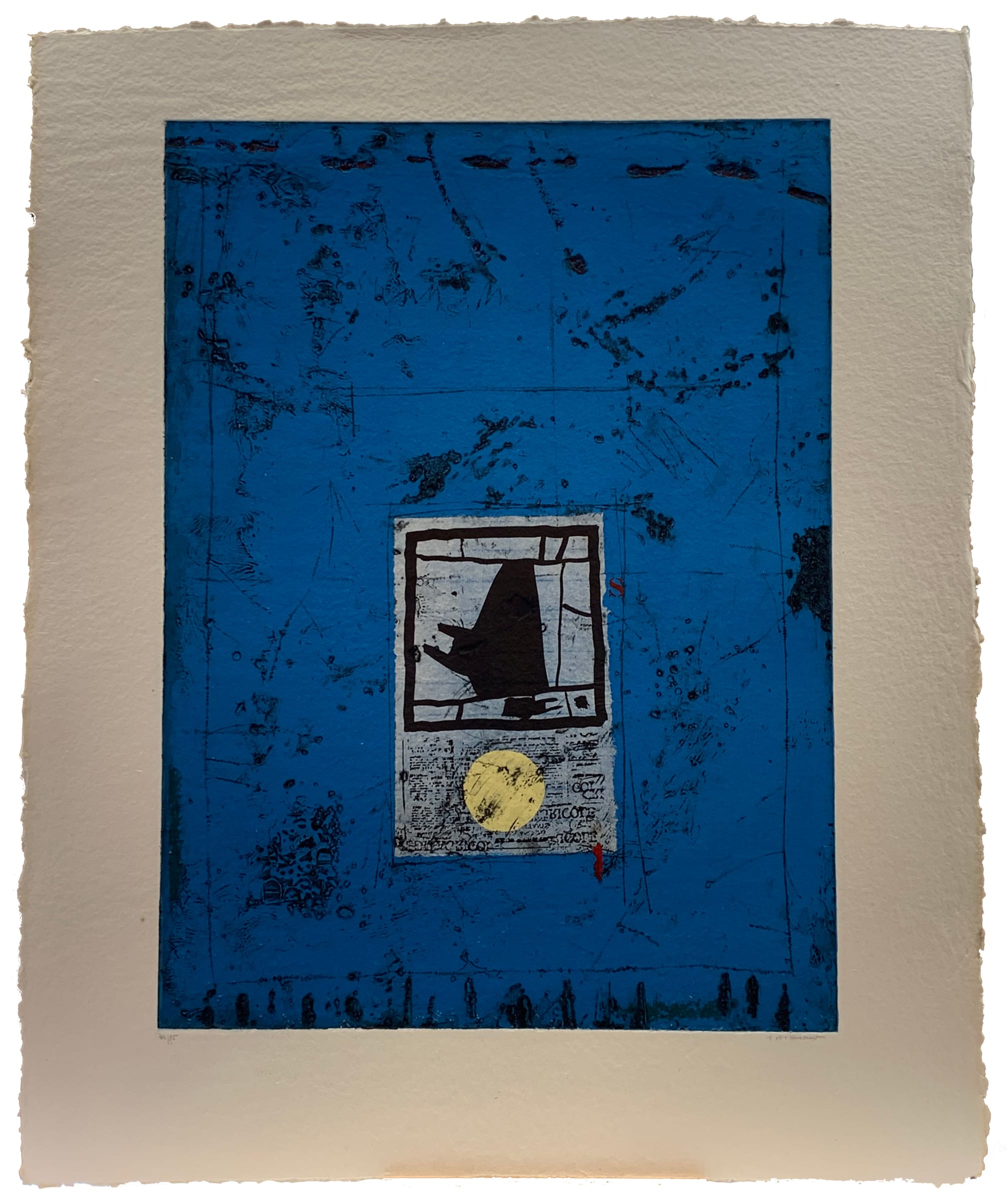 James Coignard, Forme noire, 1991 | Galerie Raphael