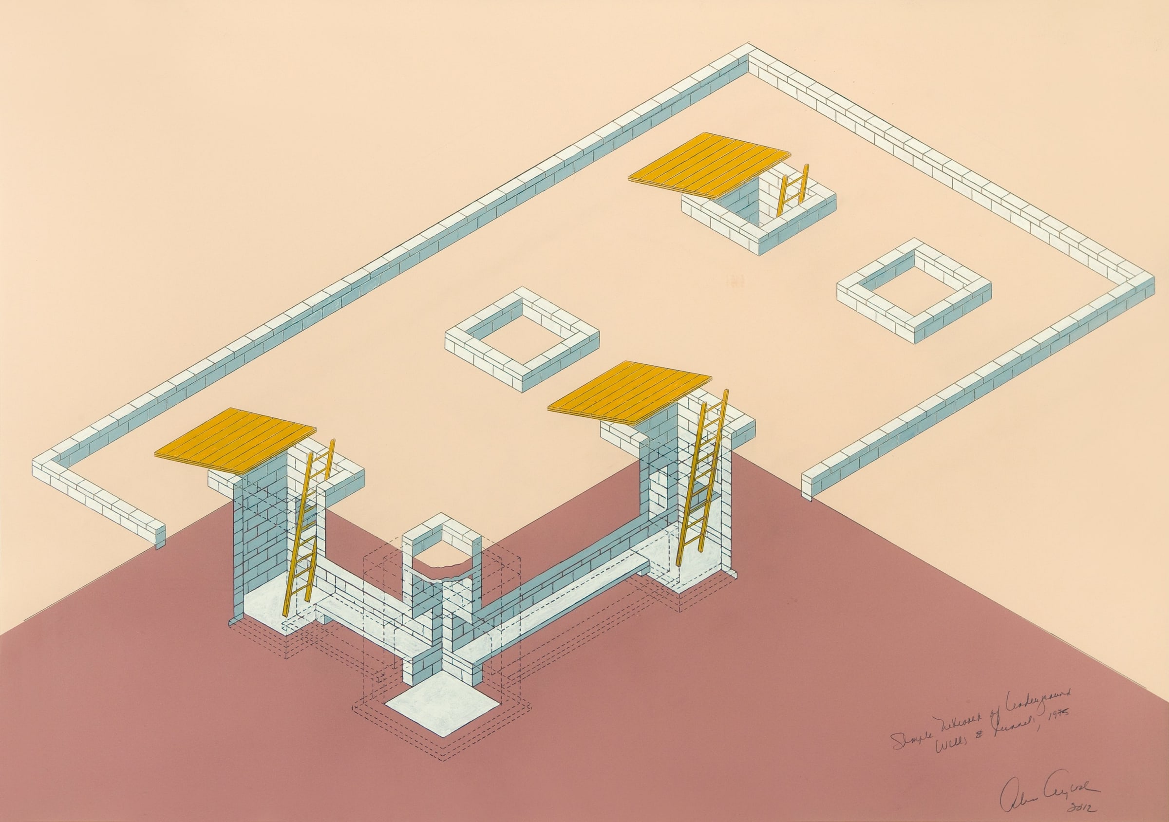 Alice Aycock, Project for a Simple Network of Underground
