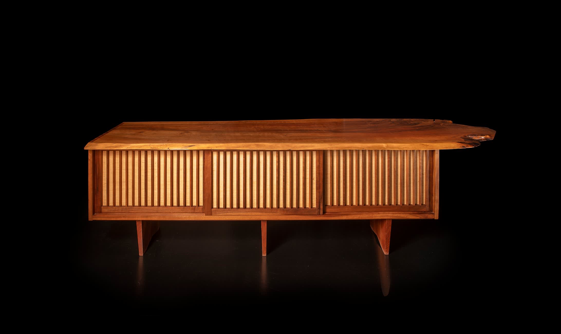 George Nakashima, A Rare Triple Cabinet, 1962 | Geoffrey Diner Gallery