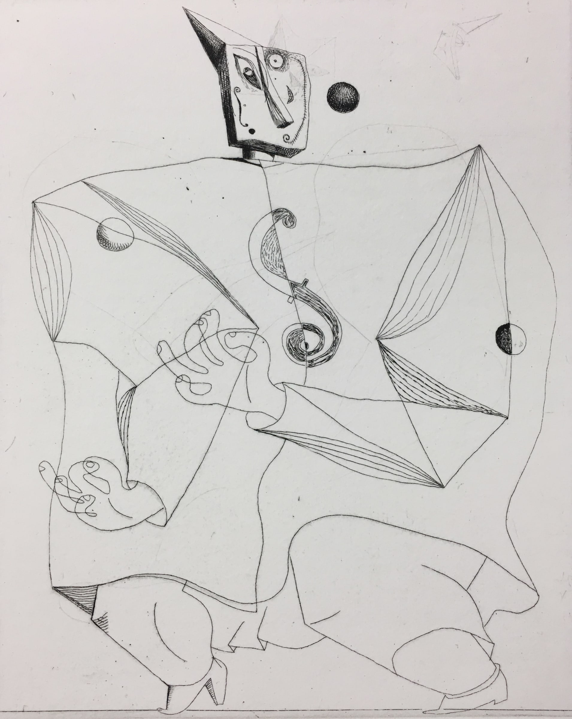 John Byrne, La Musica, 1998 shop.glasgowprintstudio.co.uk