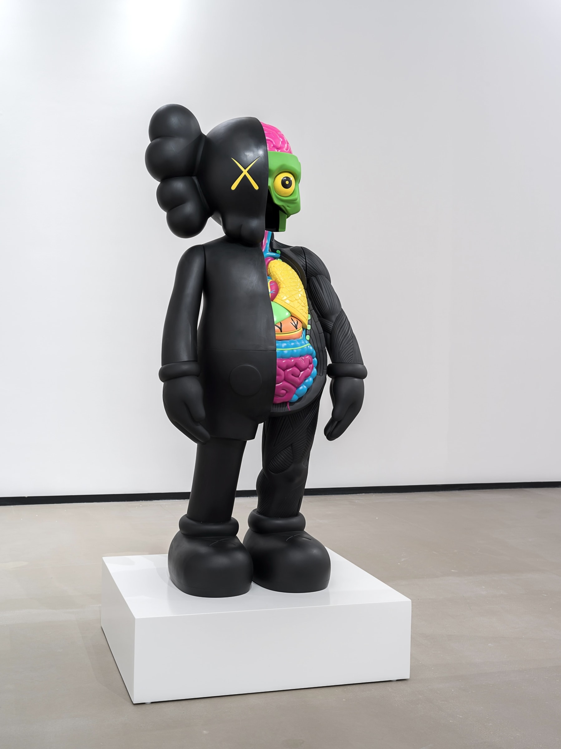 KAWS Four Foot Dissected Companion Black 2019 Intent Gallery