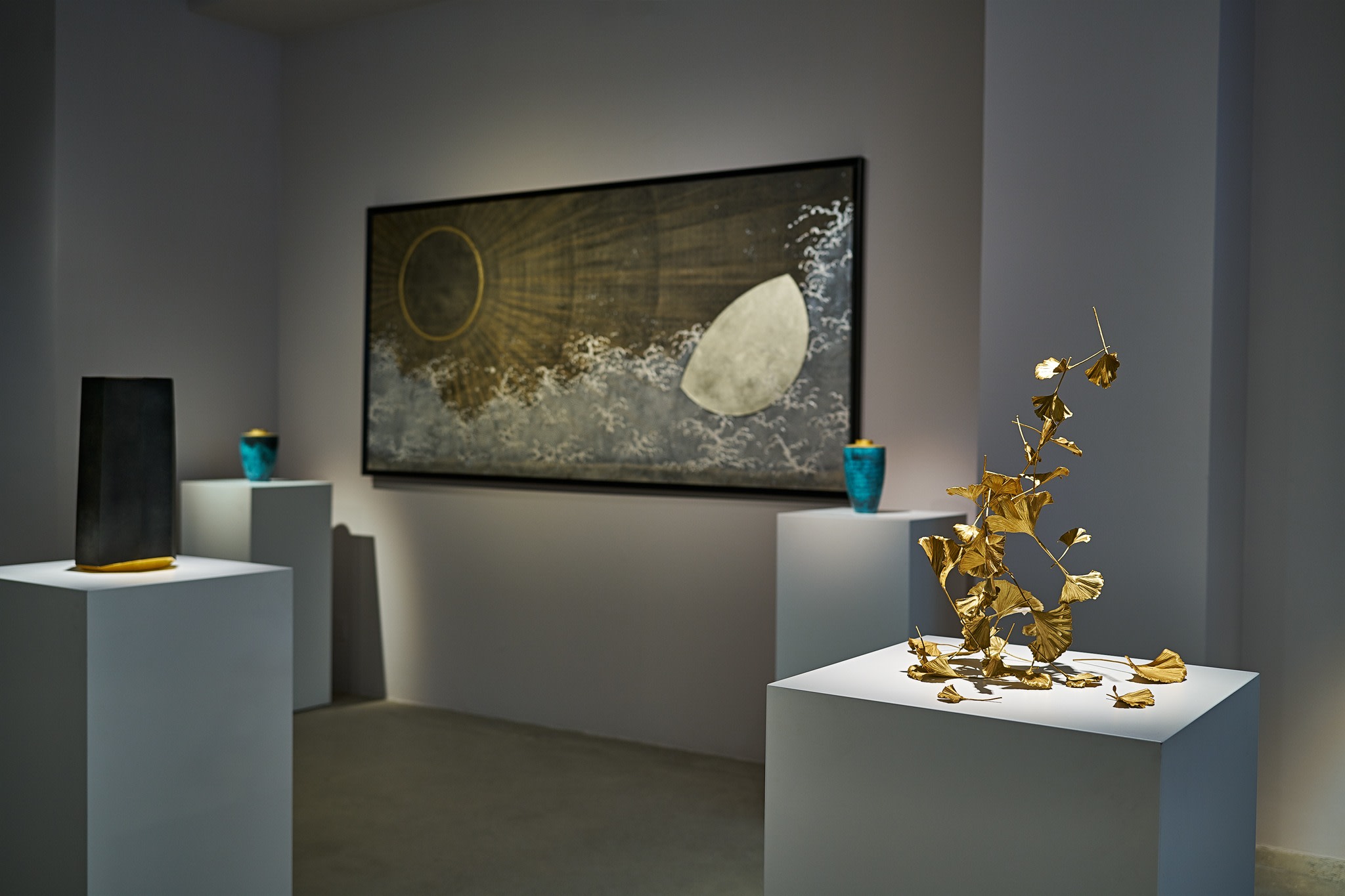 Ken Matsubara, Sun and Moon 日月, 2025 | Ippodo Gallery
