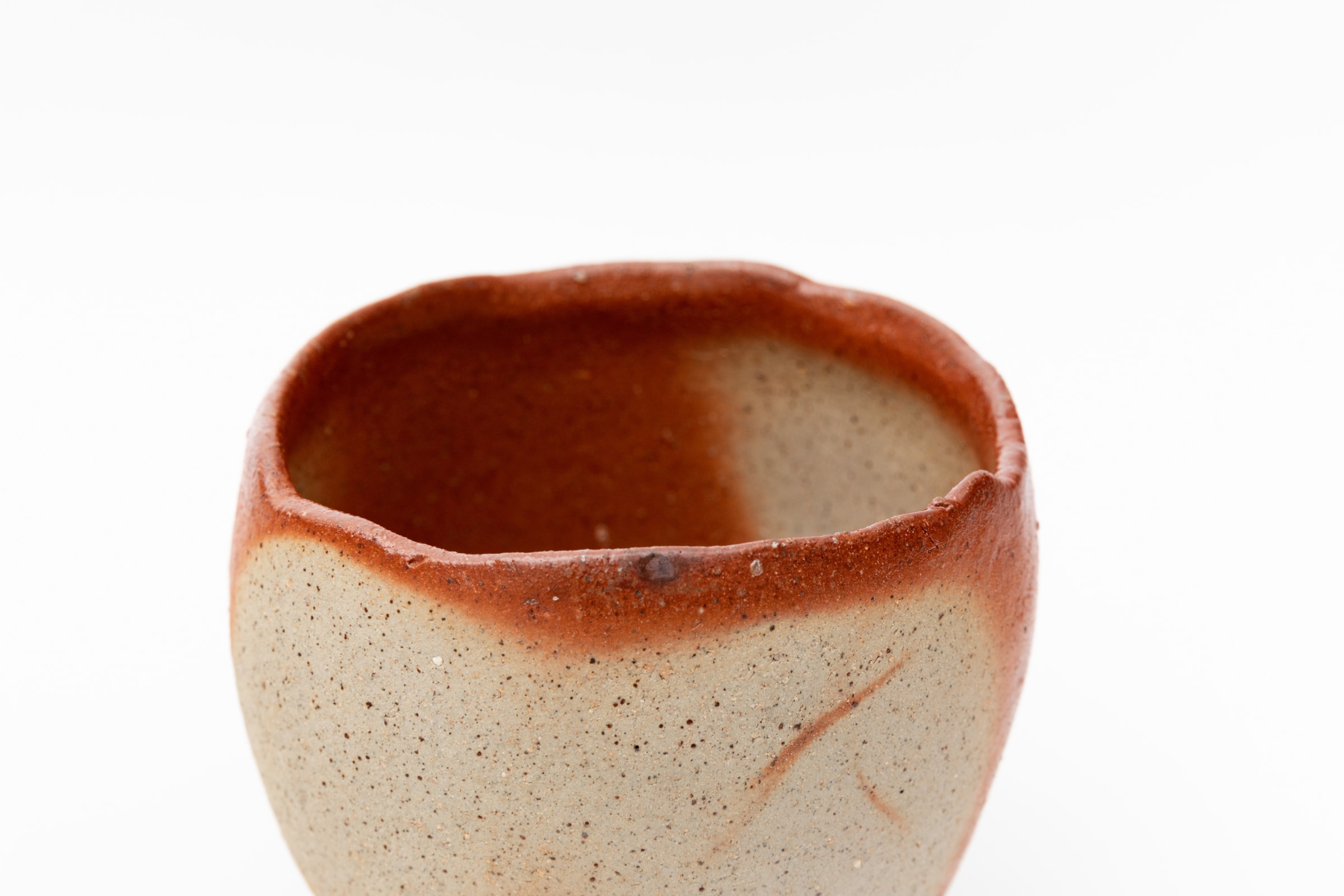 Hiroshi Goseki, Hidasuki Tea Bowl - 緋襷茶盌 | Ippodo Gallery