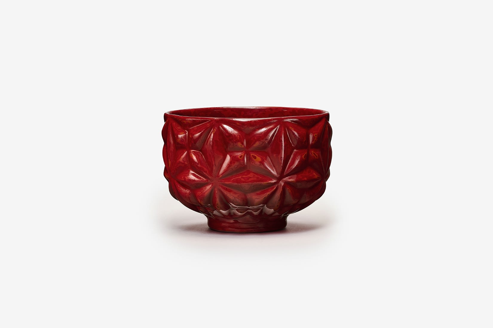 Soyo and Shodo Yamagishi, Sinshitsu Lacquer Tea Bowl [Yoh
