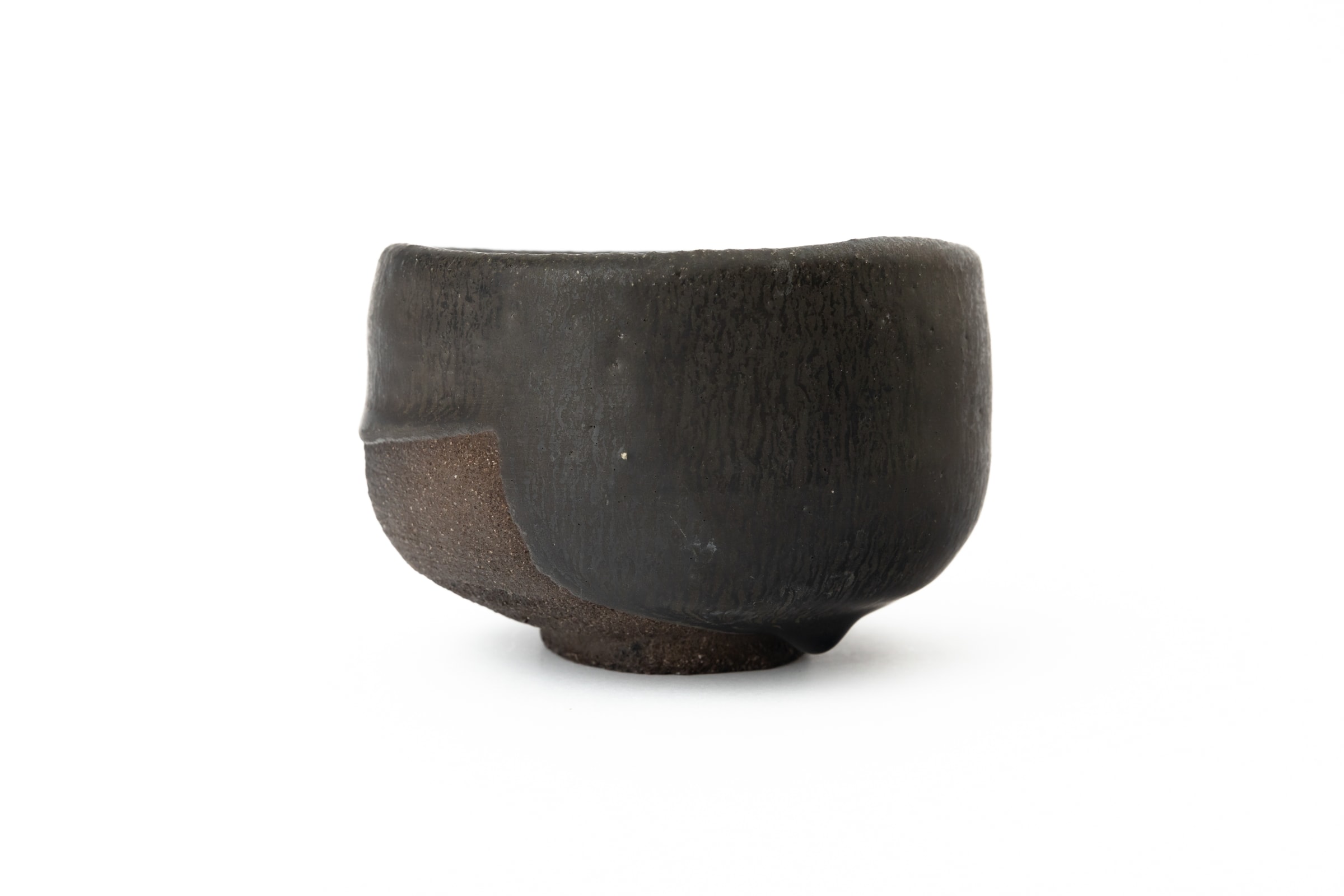 Ryusuke Asai, Little Cuckoo Black Raku Tea Bowl 黒楽茶碗「ほととぎす」, 2023 ...