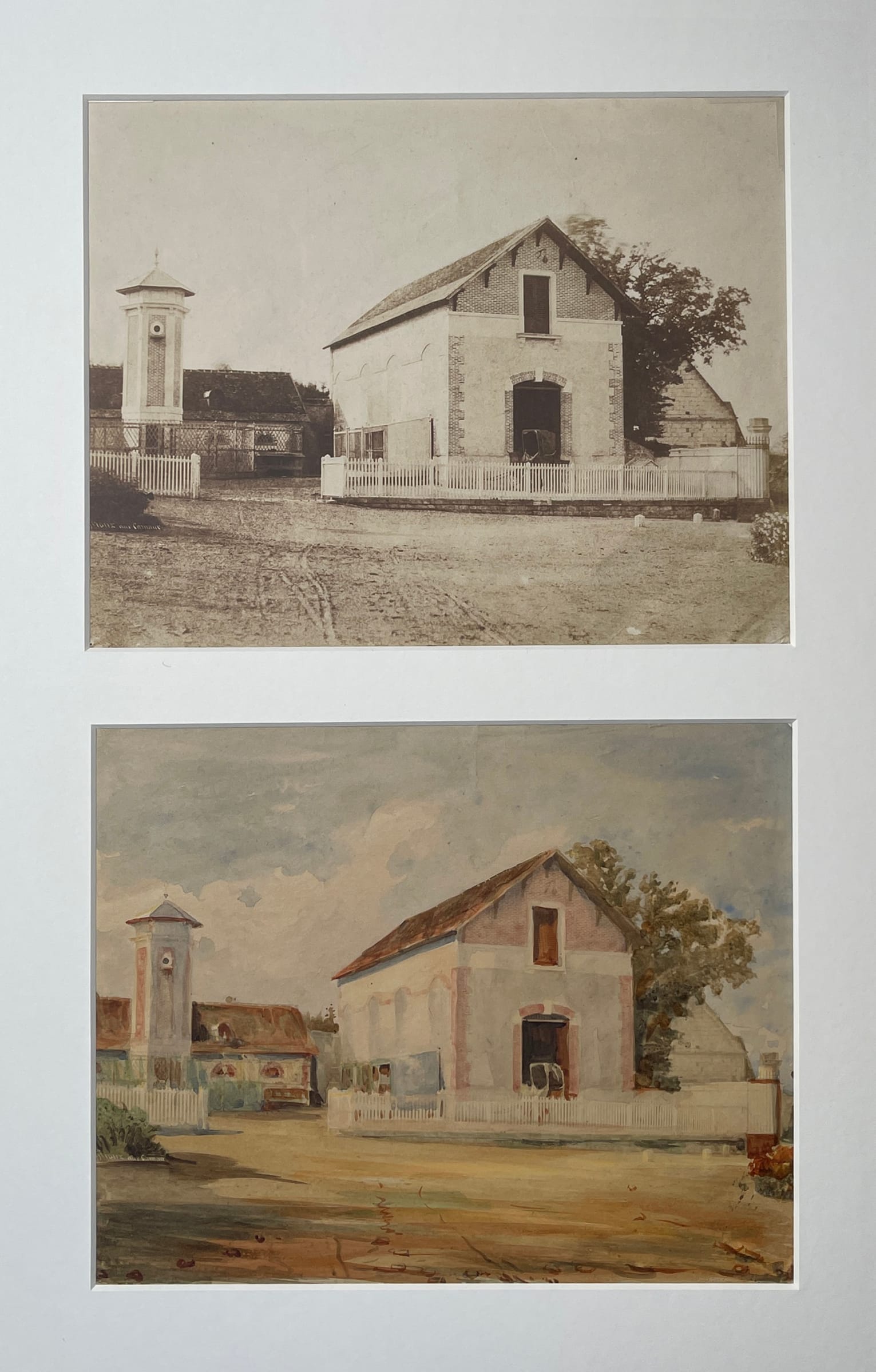 Andre Giroux, La Ferme au Pigeonnier, c.1855 James Hyman Gallery