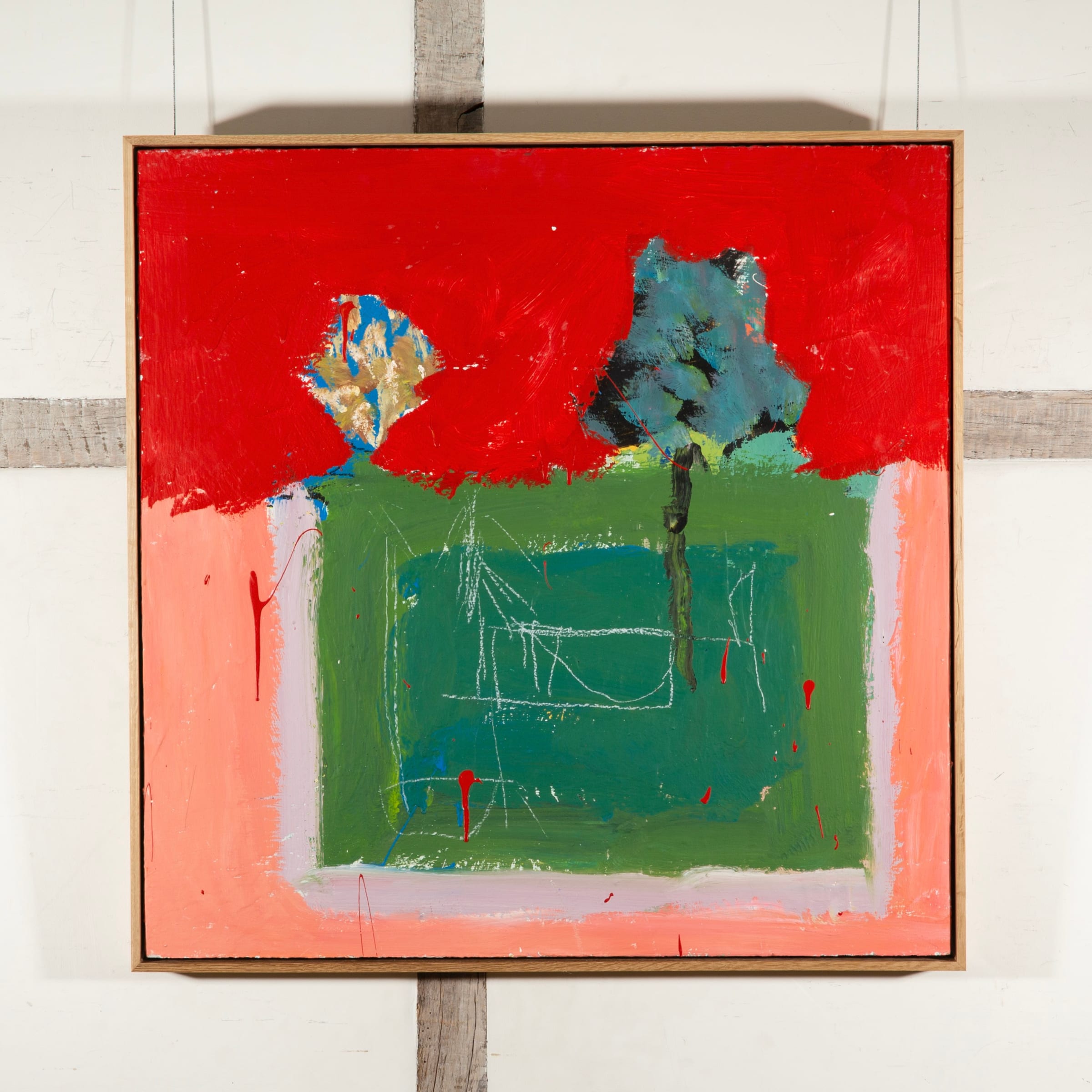 Tom Harford Thompson, Beach Court, 2024 Jenna Burlingham Gallery