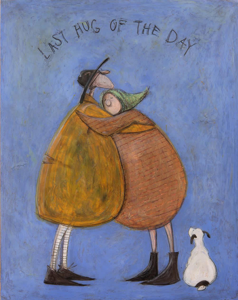 Sam Toft, Last hug of the day SOLD | John Noott Online Art Gallery
