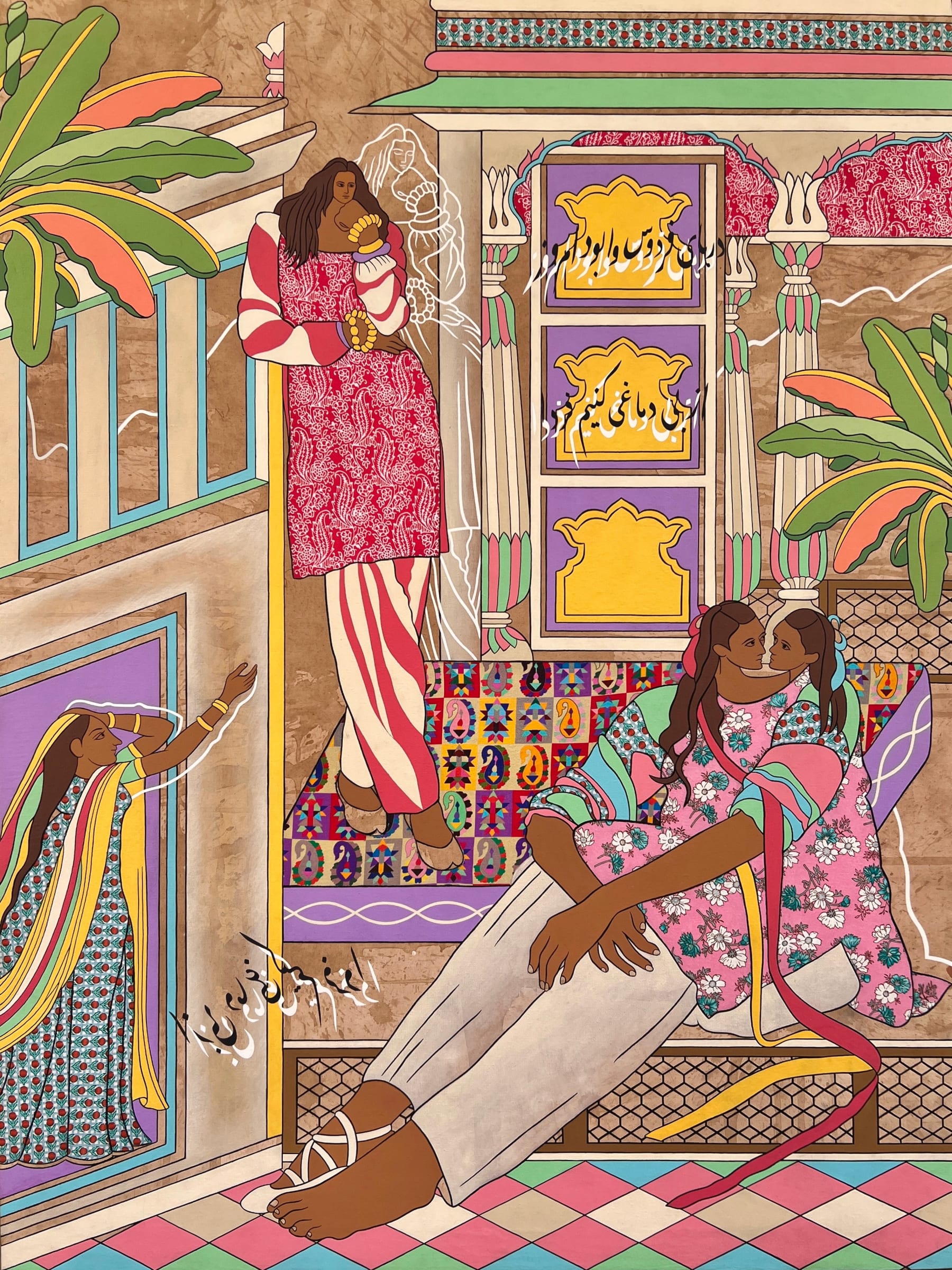 Haya Zaidi, The Inner Sanctum, 2025 Kavi Gupta Gallery