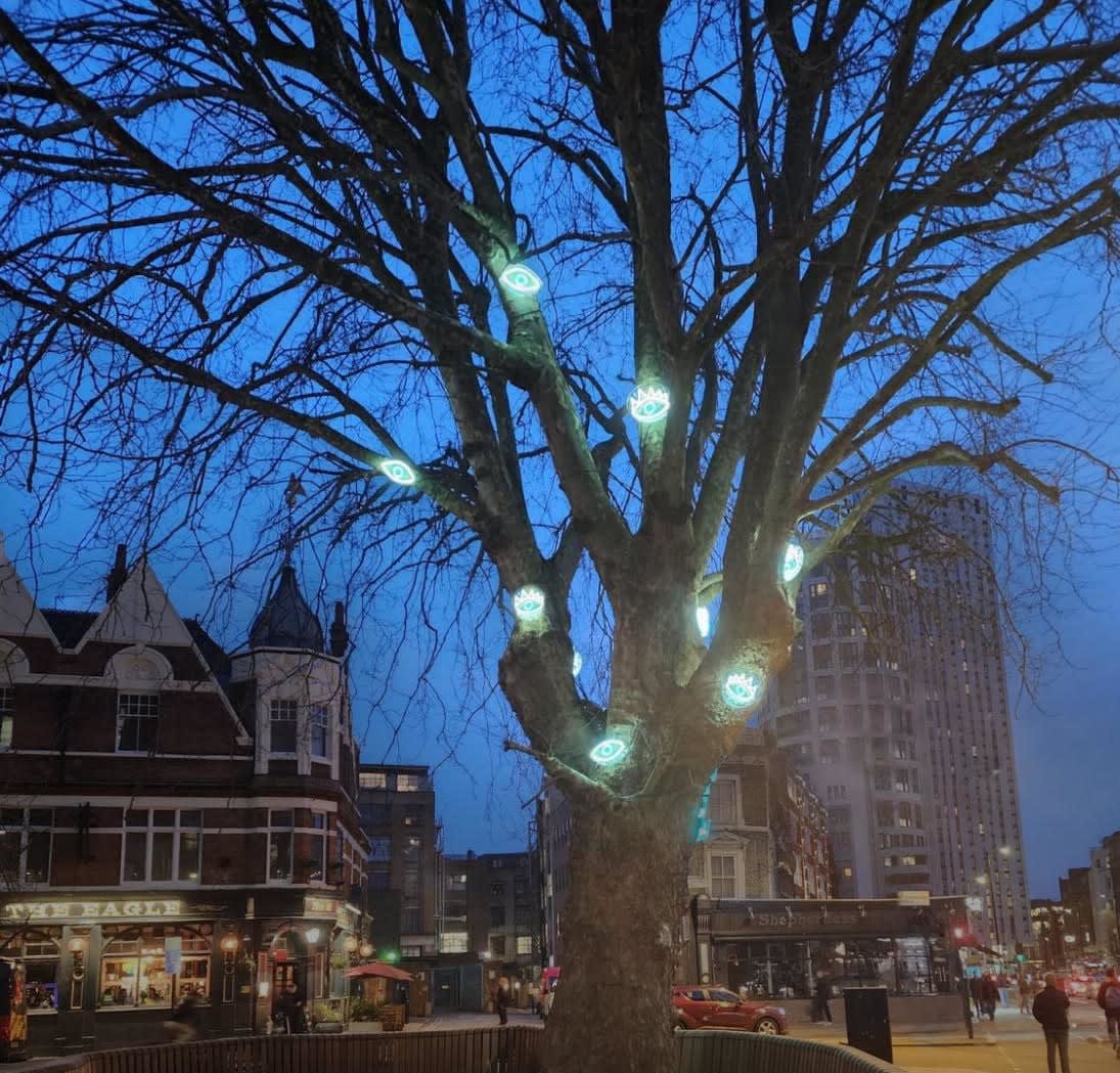 The Trees Are Watching, 2024 Lauren Baker Art