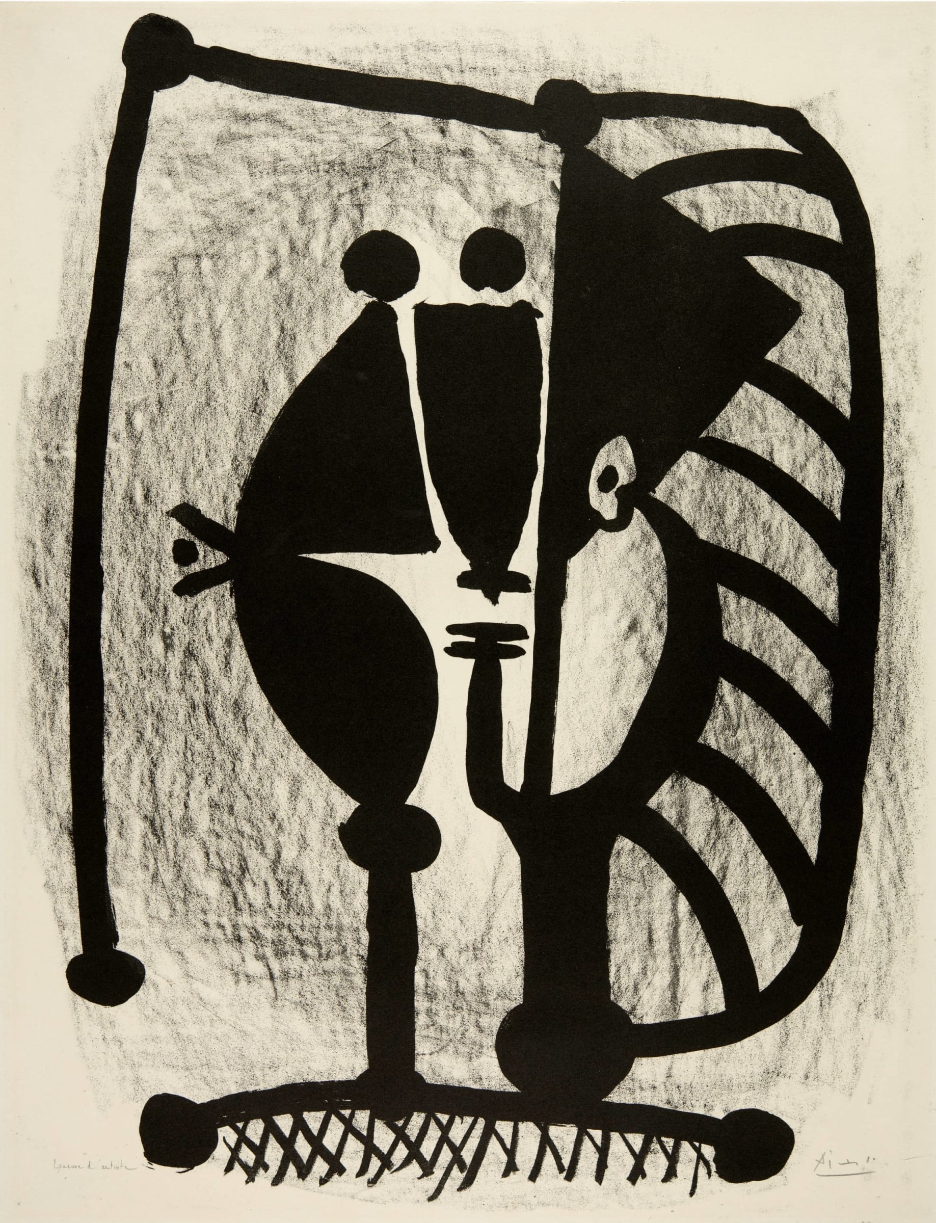 Pablo Picasso, Figure, 1948 | L.E. Gallery