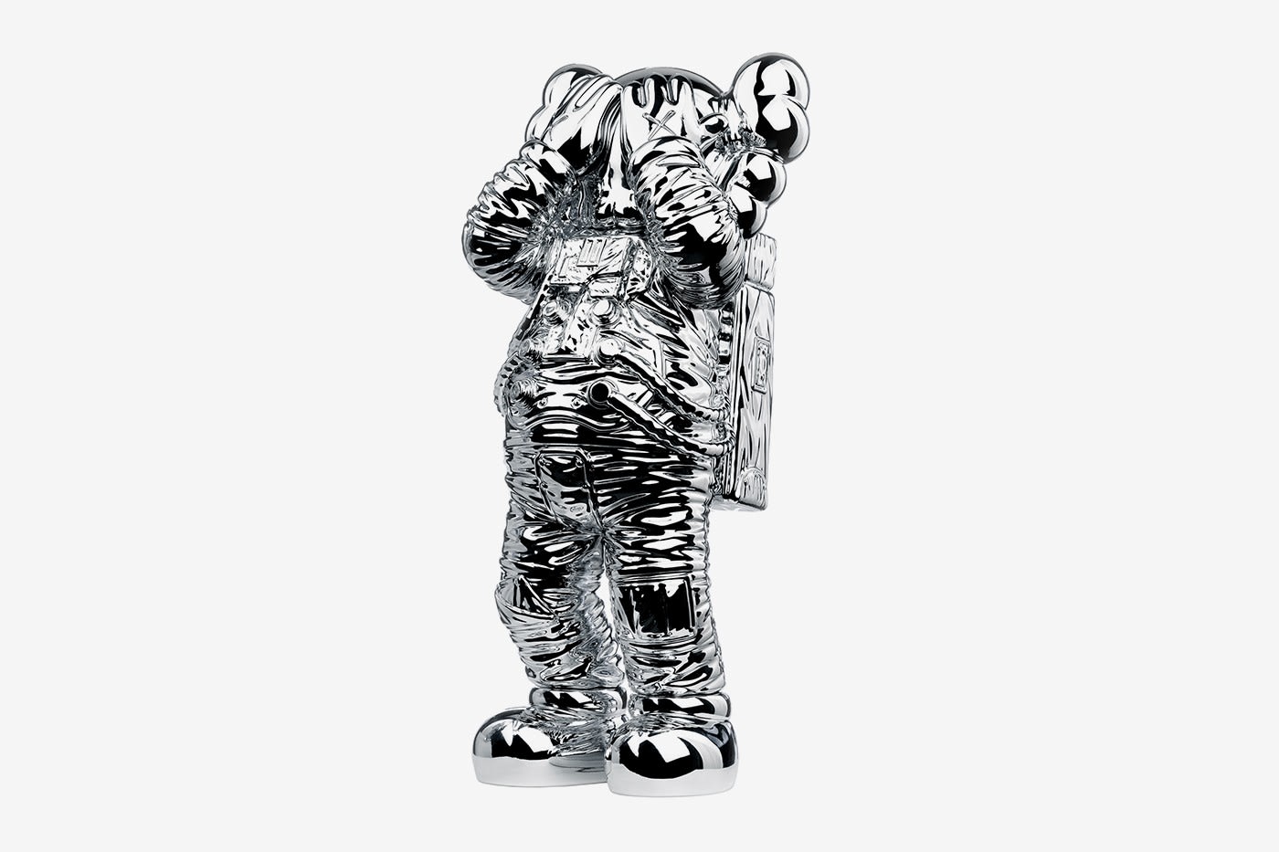 KAWS, Holiday Space figure silver, 2020 | Little Art Piece
