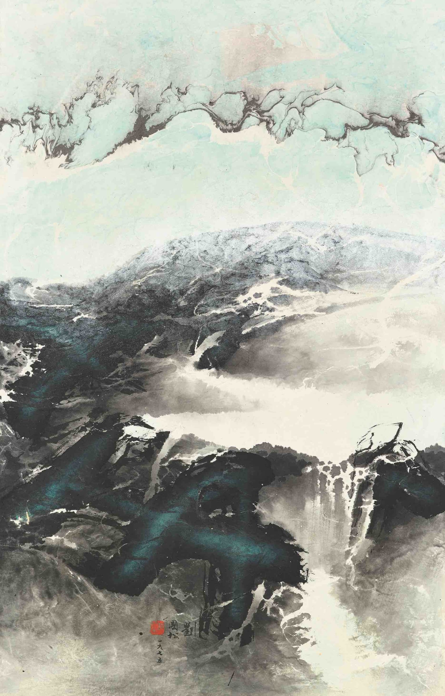 Kuo-sung Liu, 雲的傳說 Legends of the Clouds, 1975