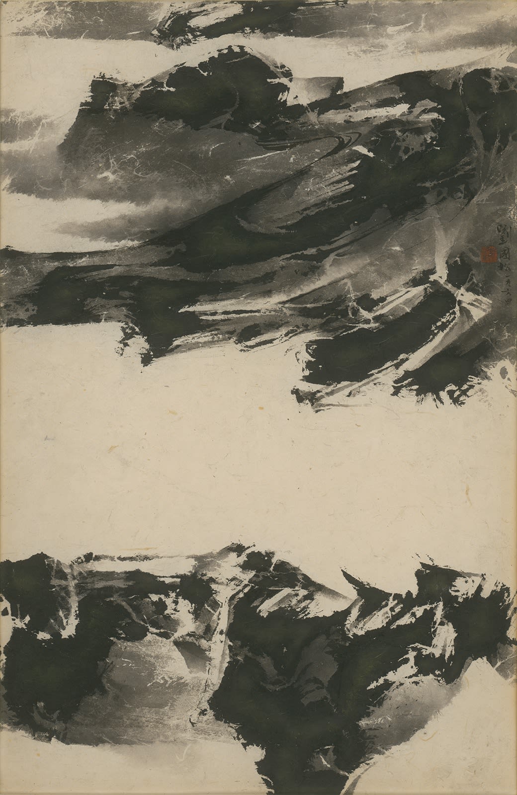 Kuo-sung Liu, 空明靈動 Clear and Vibrant, 1964