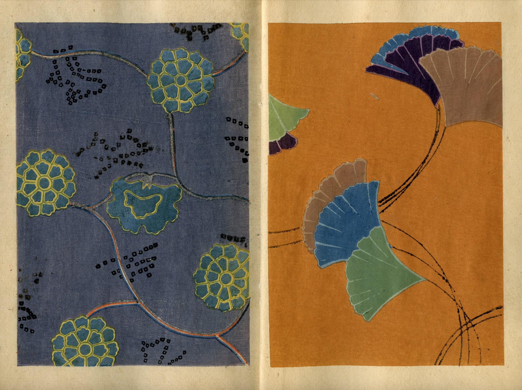 Seifu Tsuda, Senshoku zuan (vol 1, 3, 4), 1904 | Mitsui Fine Arts