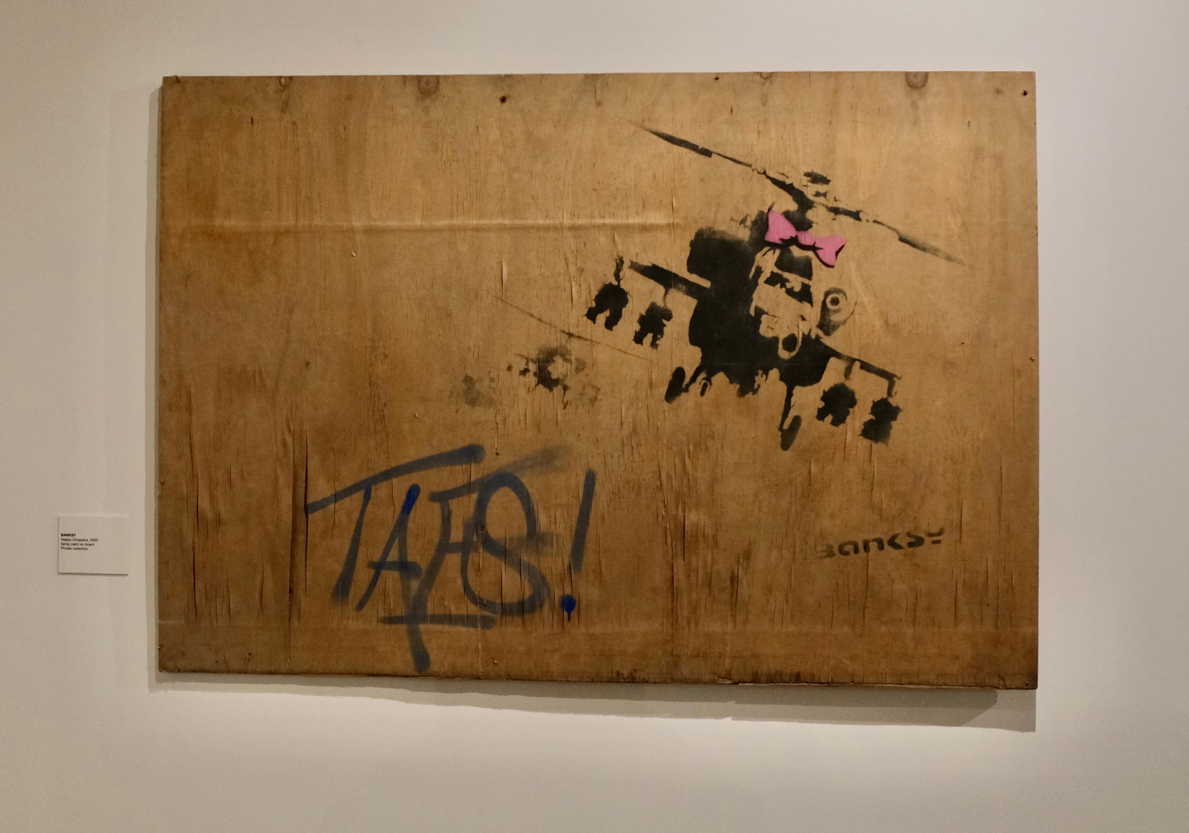 Banksy, Happy Choppers (Huge version)., 2002 | MULTIPLESINC//