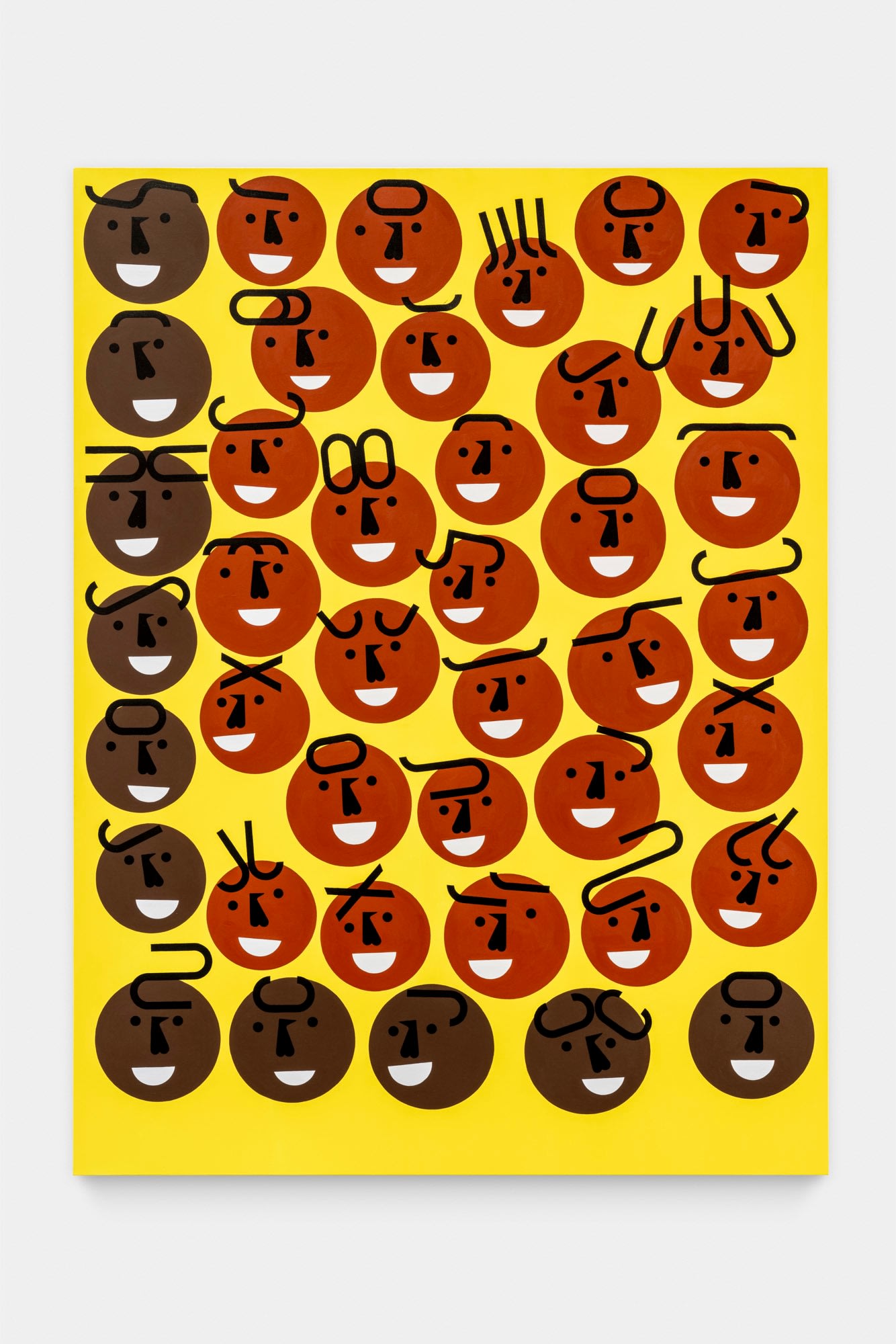 Everything is Fine (L), 2025 Acrylic on canvas 96 x 72"