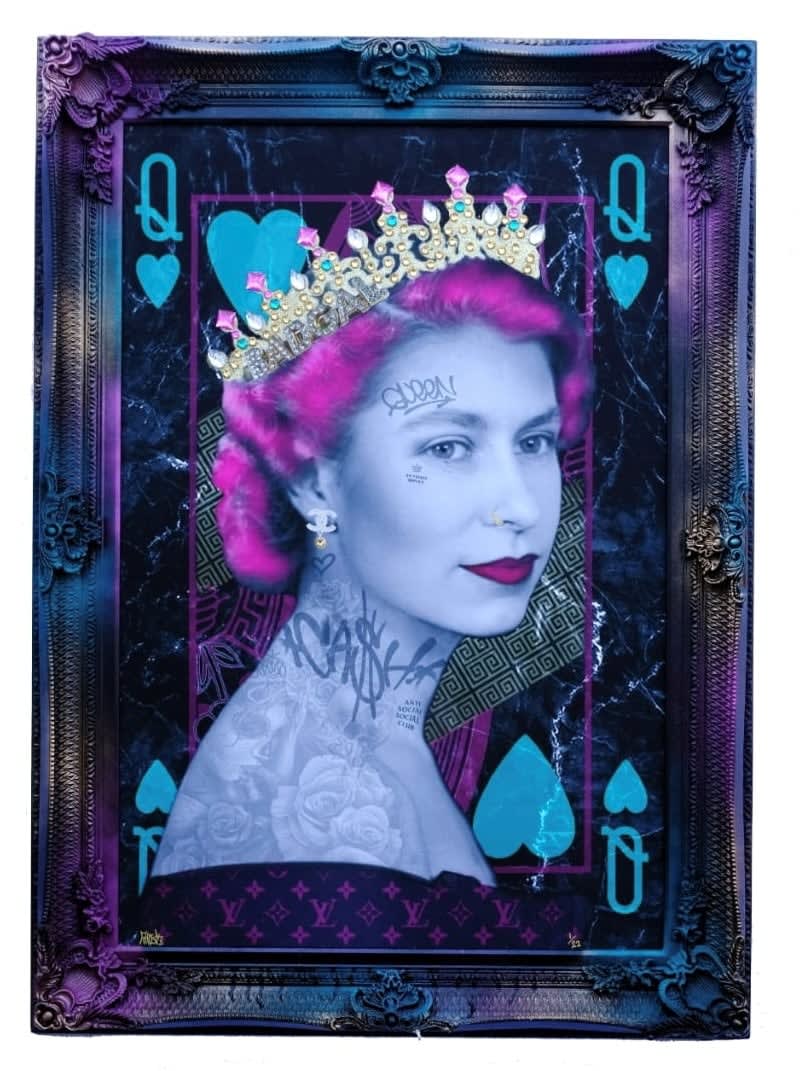 GHOST, Queen of Hearts 2.0, 2022 | Nova Fine Art