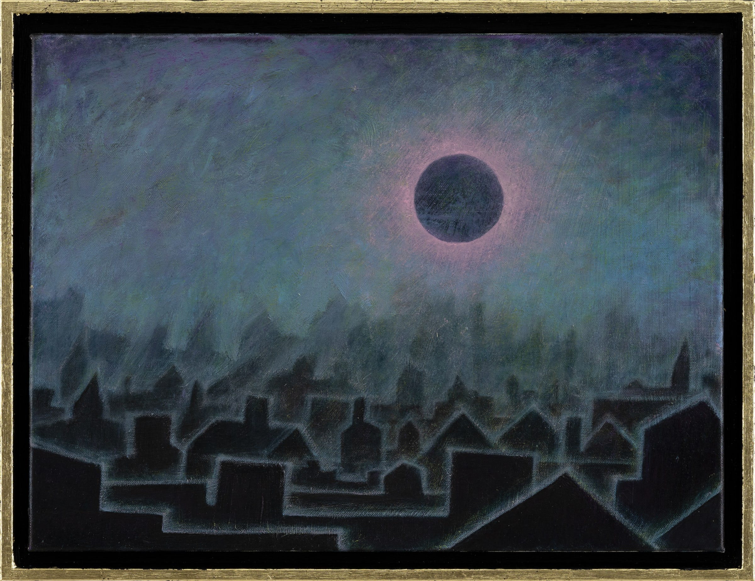 Dylan Solomon Kraus, solar eclipse, 2024 Peres Projects