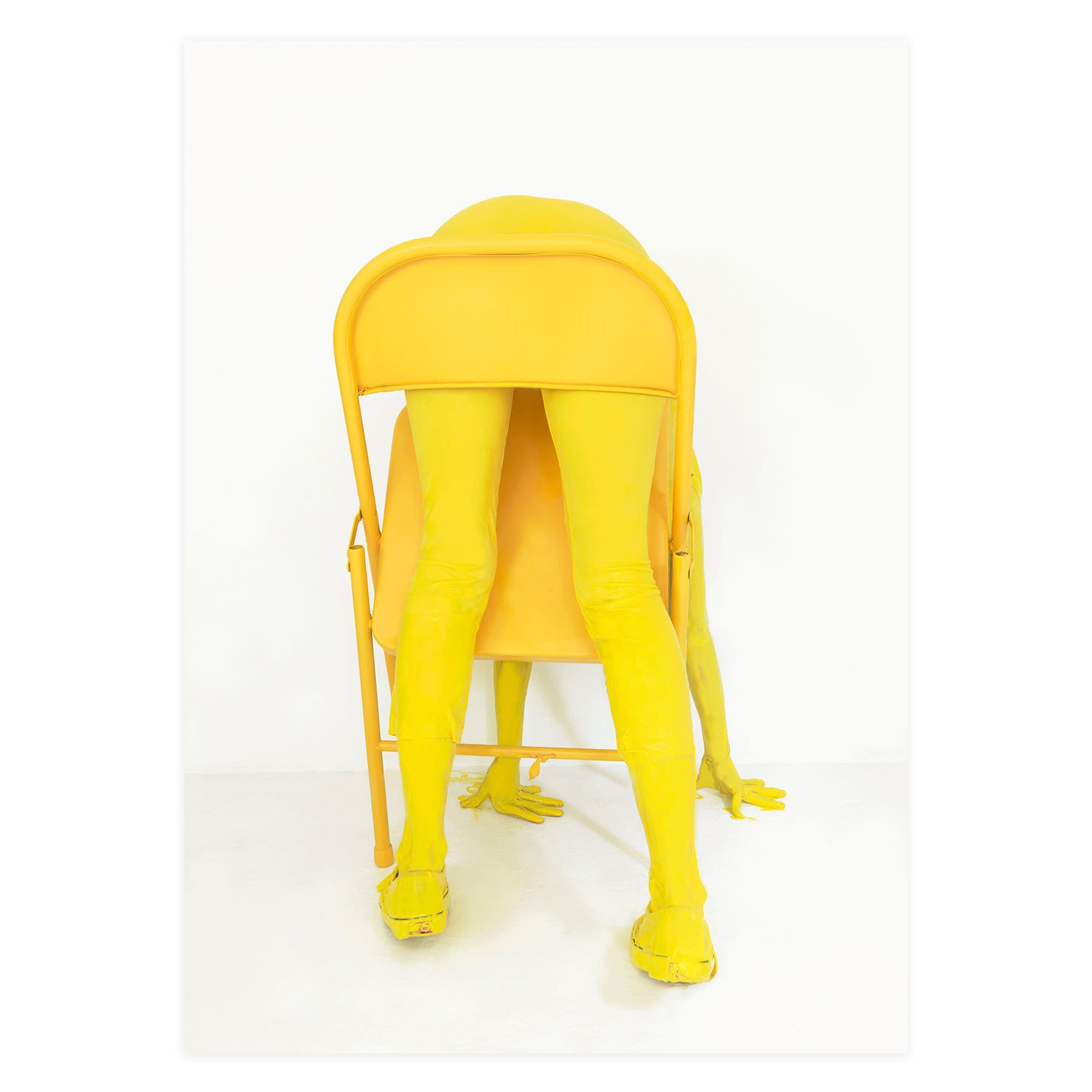 Lee Materazzi Bent Over Chair 2021 Quint Gallery
