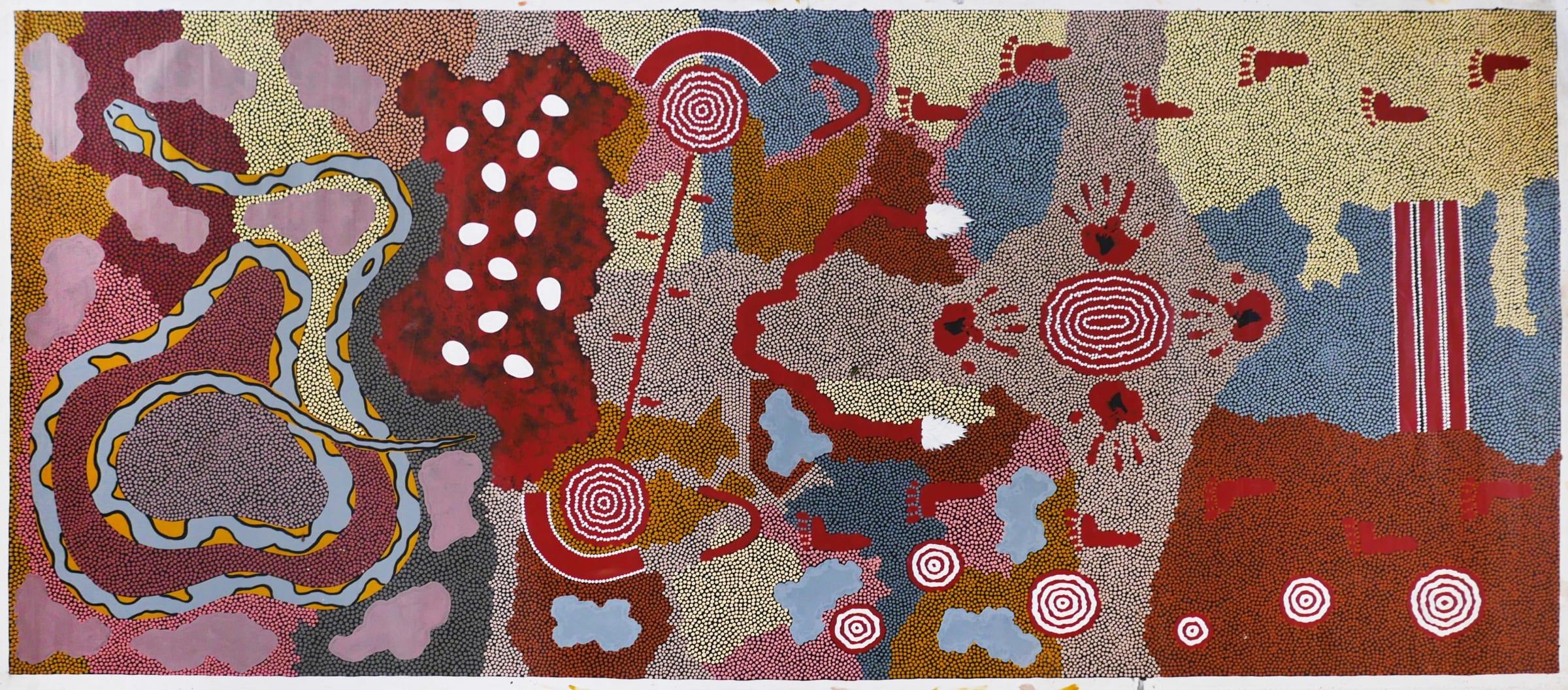 洋書 Clifford Possum Tjapaltjarri Possum Dreaming, 1994 - Clifford Possum Tjapaltjarri