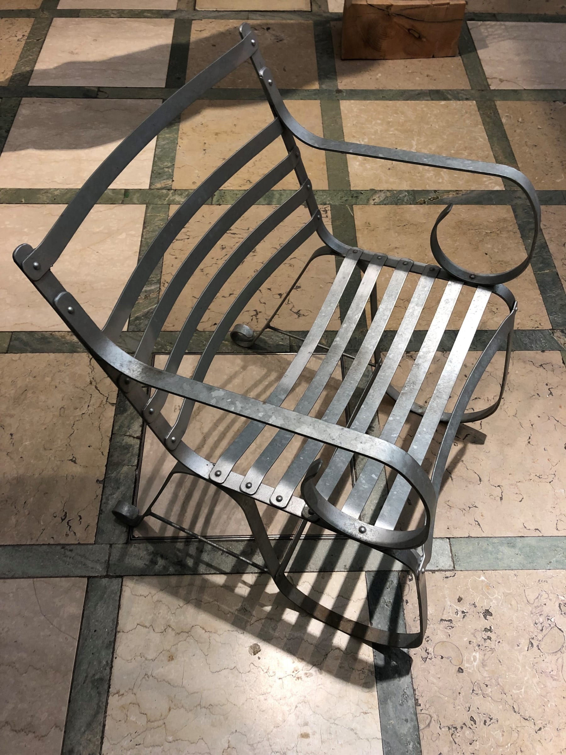 Mild steel chair 2025