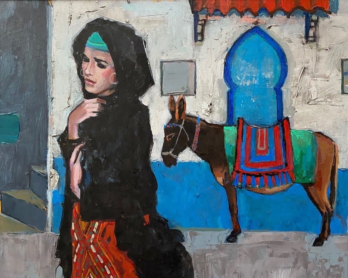 George Donald Rsa George Donald RSA, Tangier, 2024 | The Academicians' Gallery