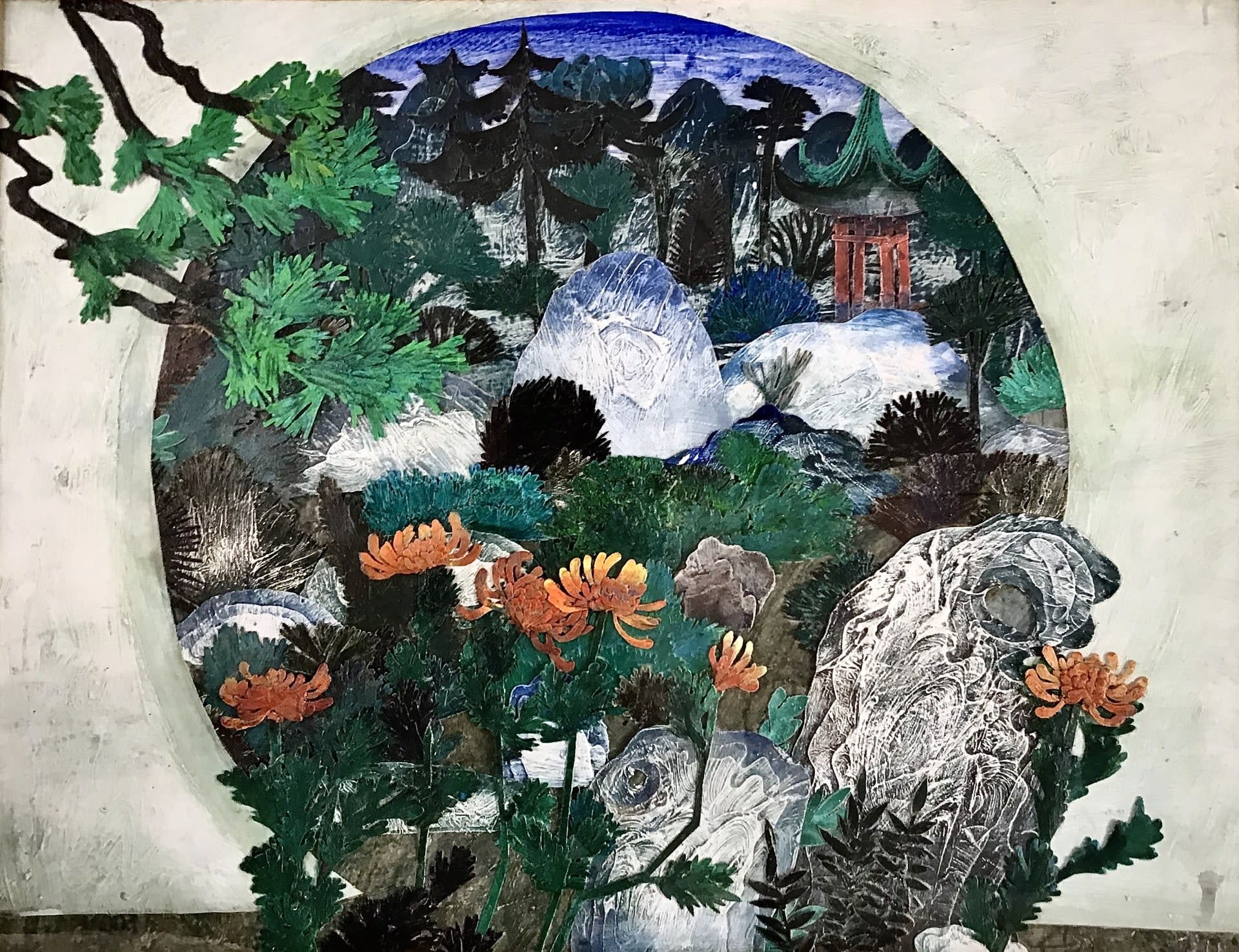 George Donald Rsa George Donald RSA, Moon Gate: Suzhou, c. 1995 | The Academicians' Gallery